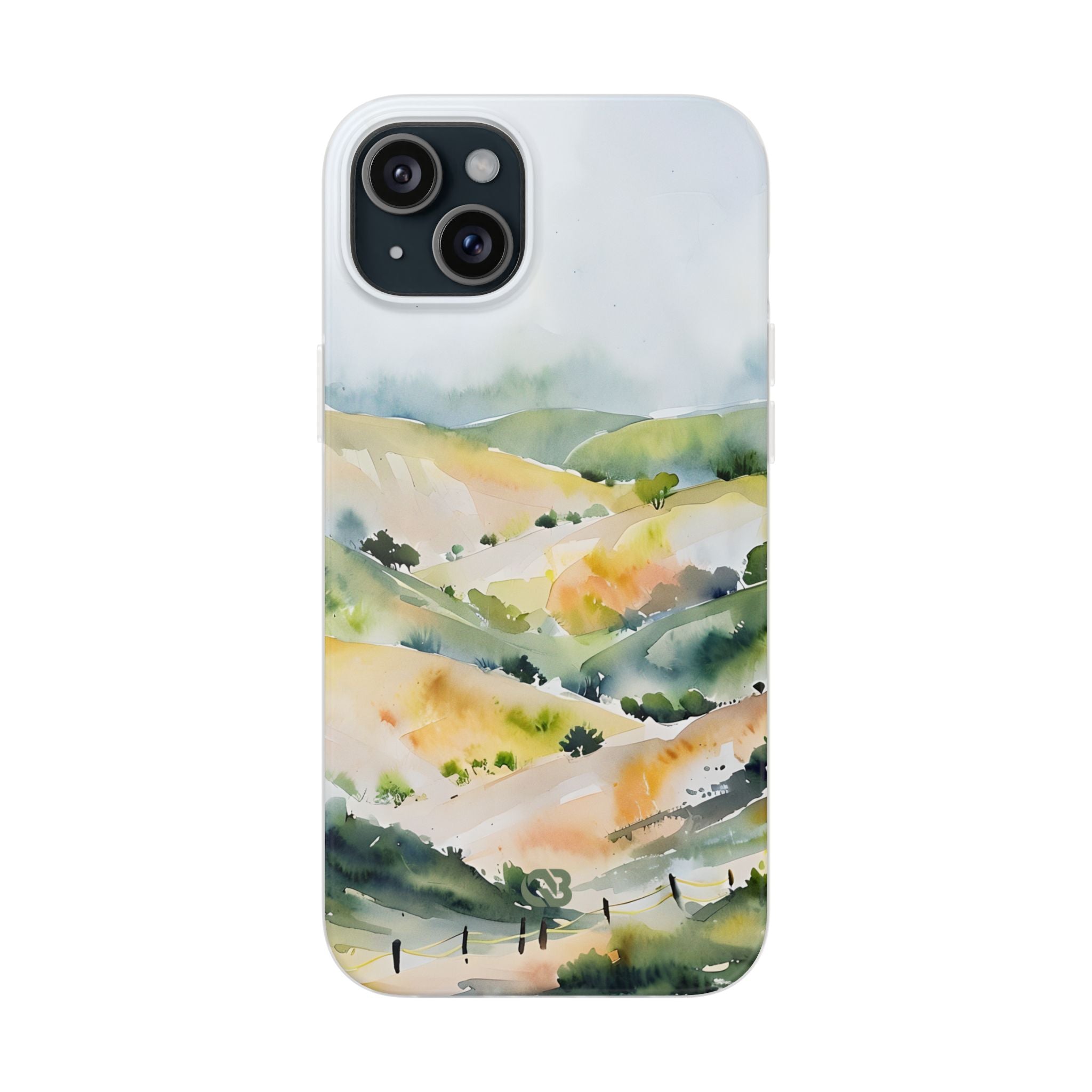 Verdant Mist Valleys · Soft Phone Case for iPhone