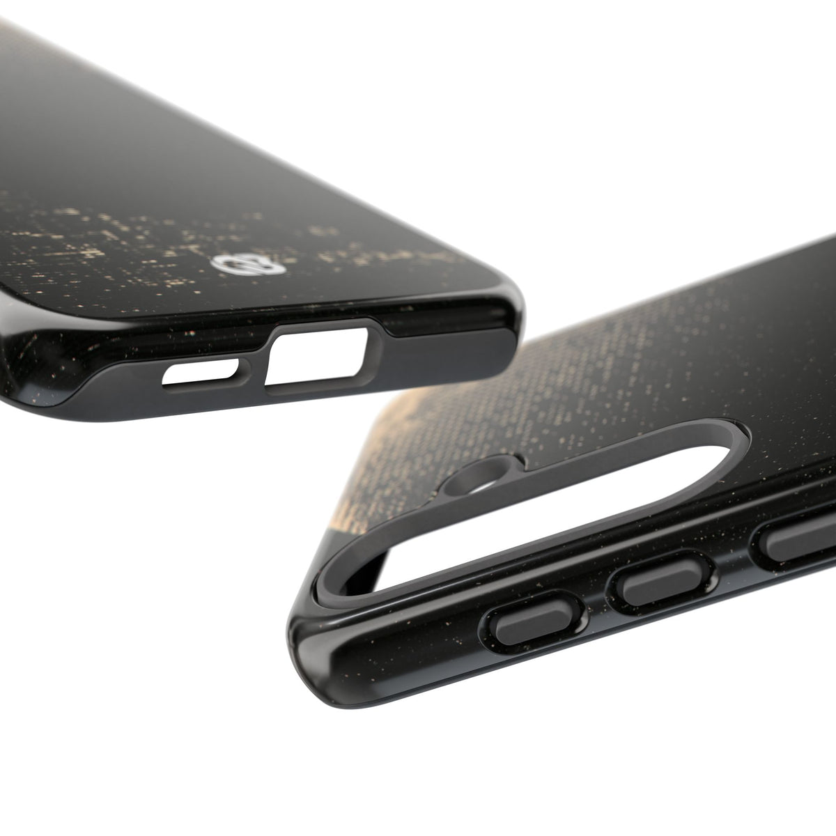 Lunar Metropolis Nocturne · Tough Phone Case for Samsung · Black