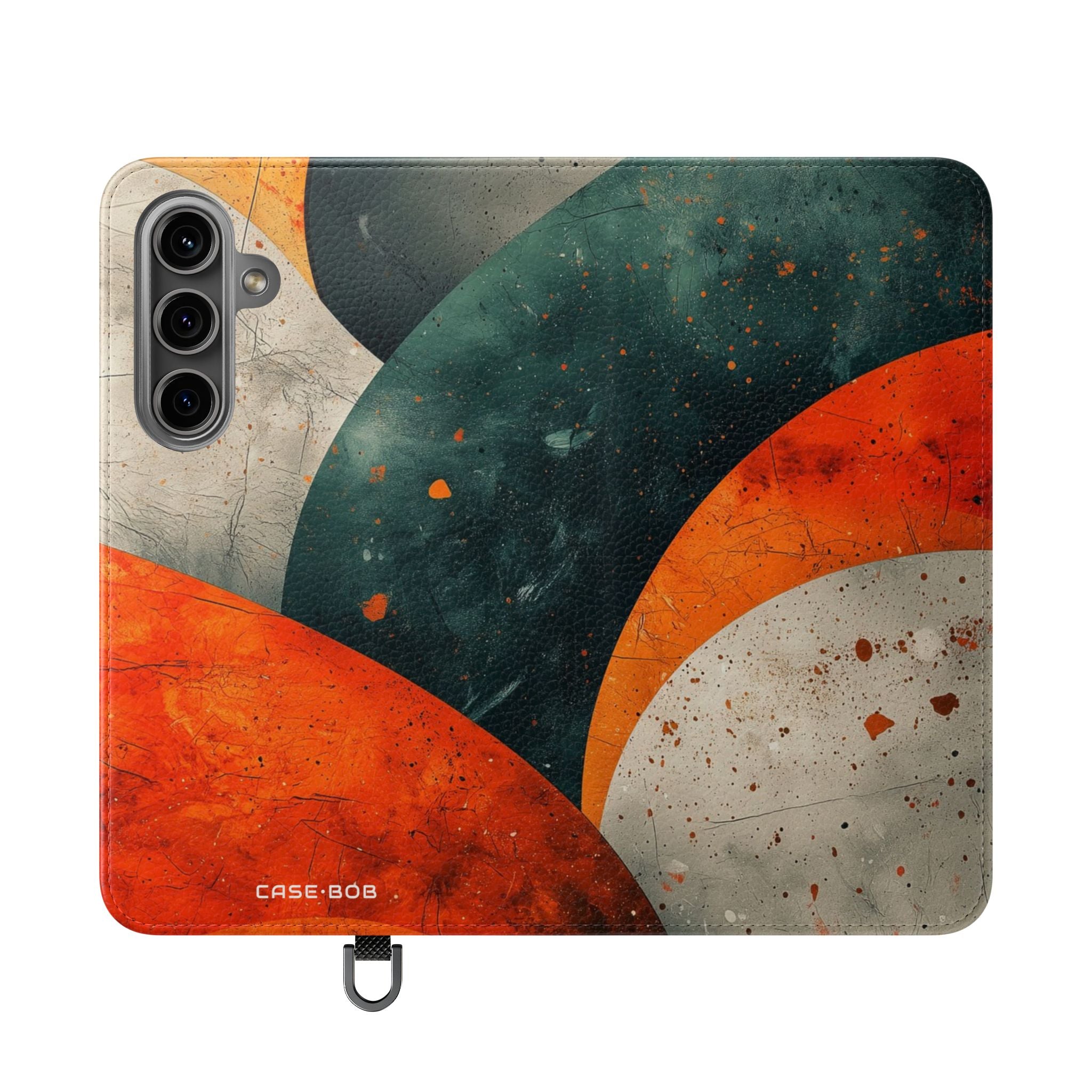 Sweeping Ember Bands - Samsung S24 Case - Wallet