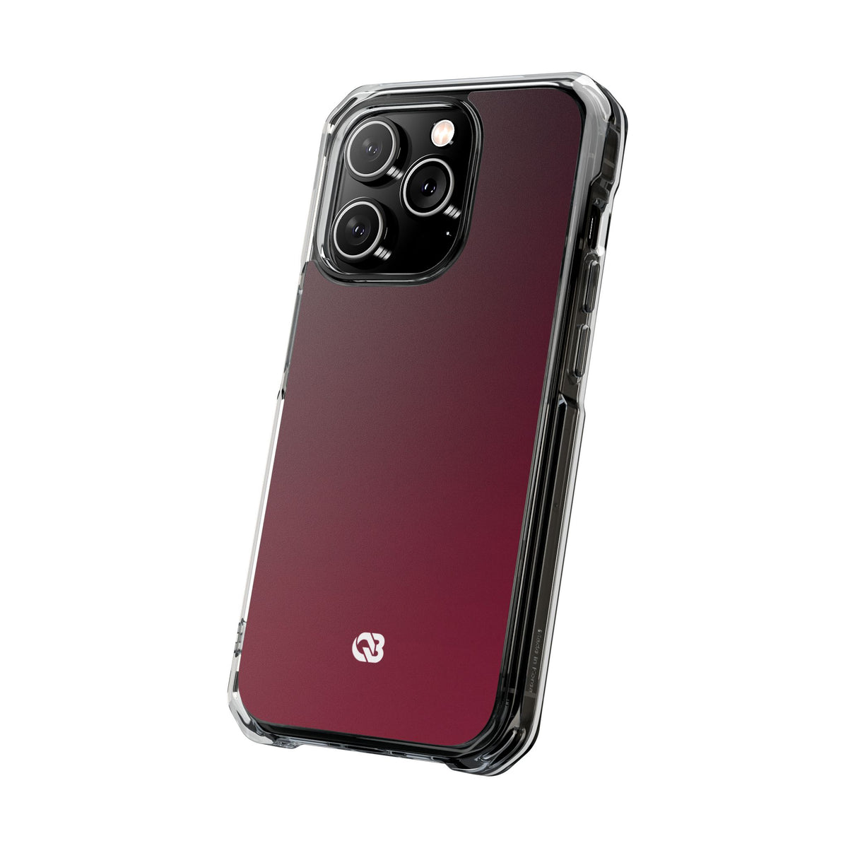 Red Impact MagSafe Phone Case for iPhone - Deep Sangria Gradient