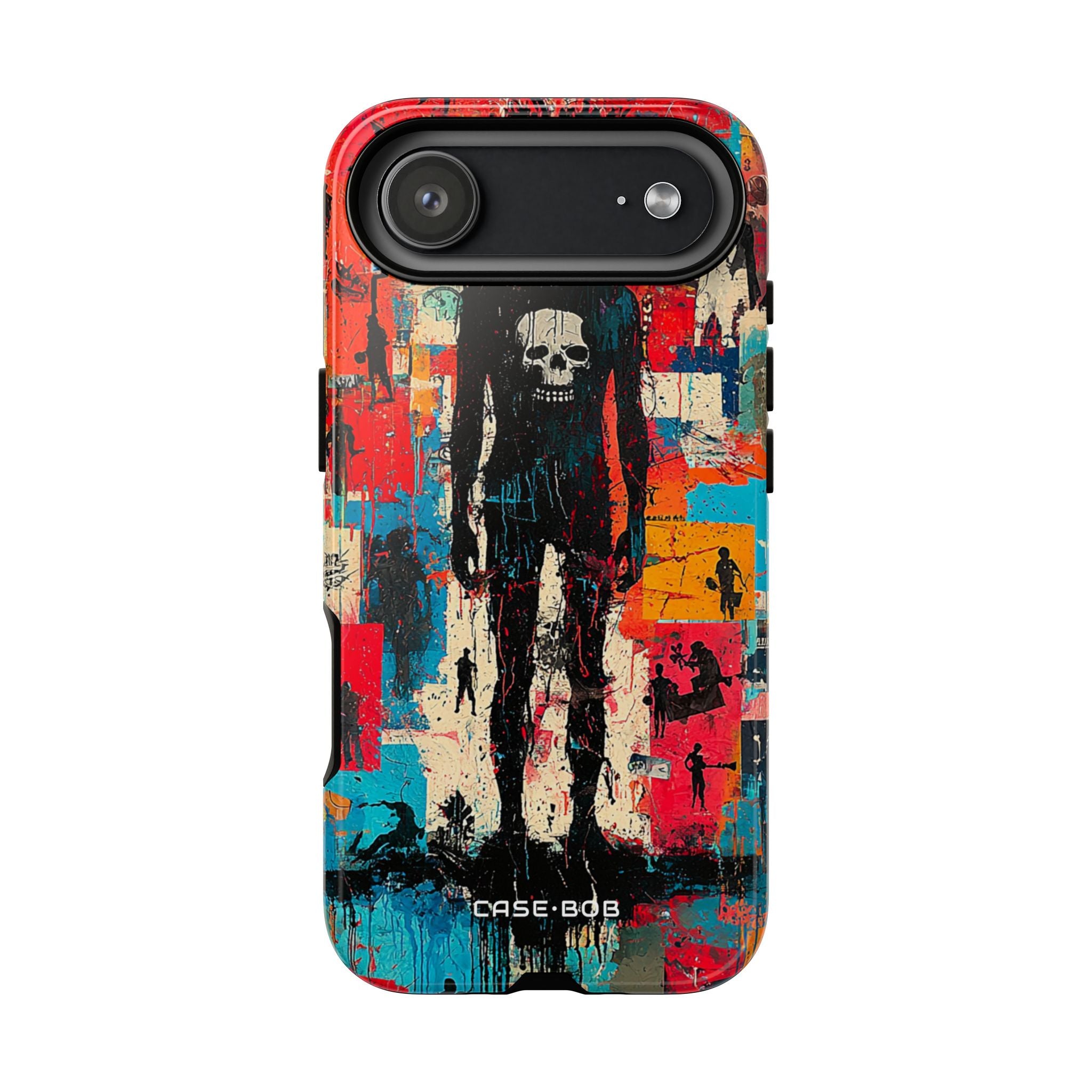 Spiky Skull Silhouette iPhone 17 Air Case - Tough - CASE•BOB