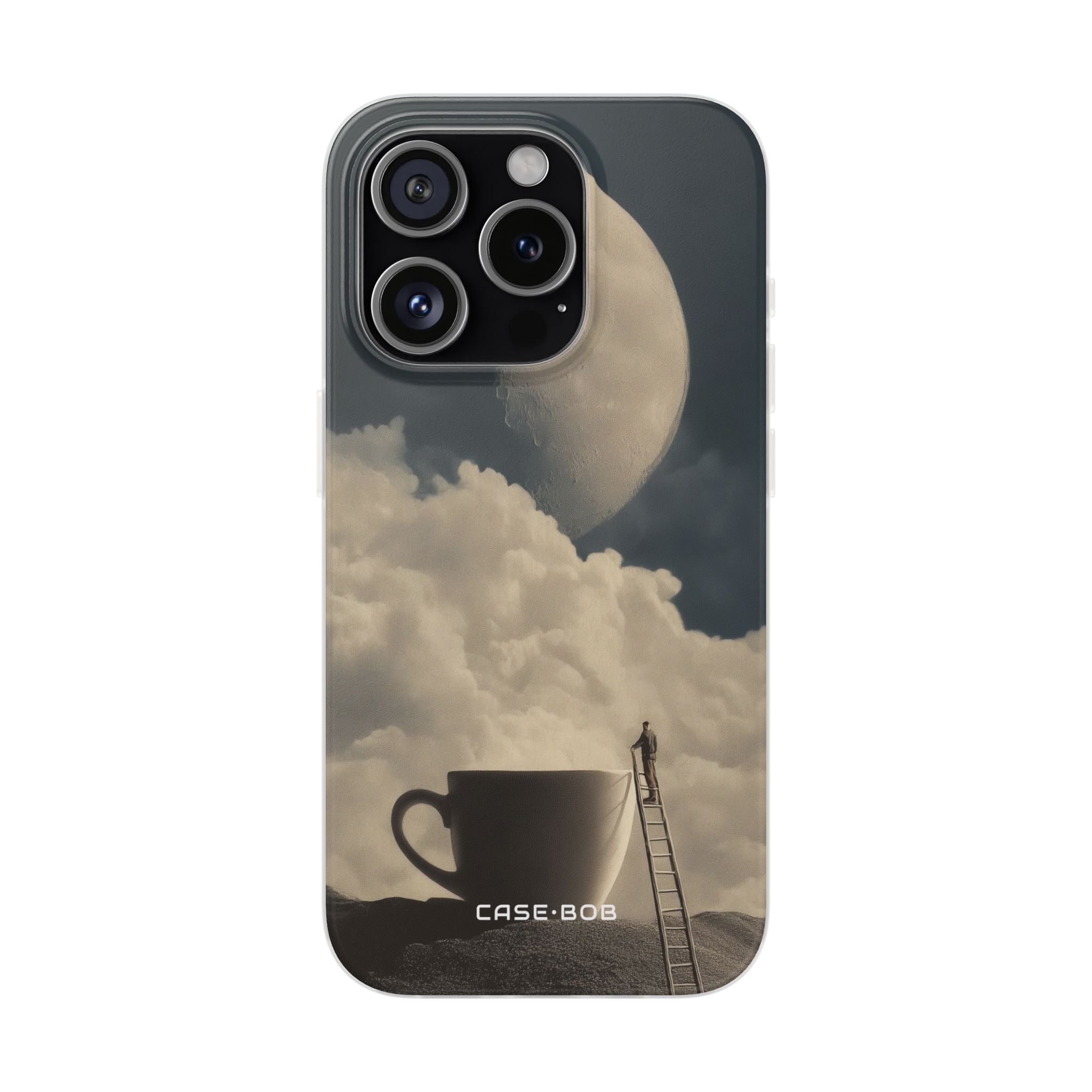 Moonlit Cup iPhone 15 Pro Case - Soft