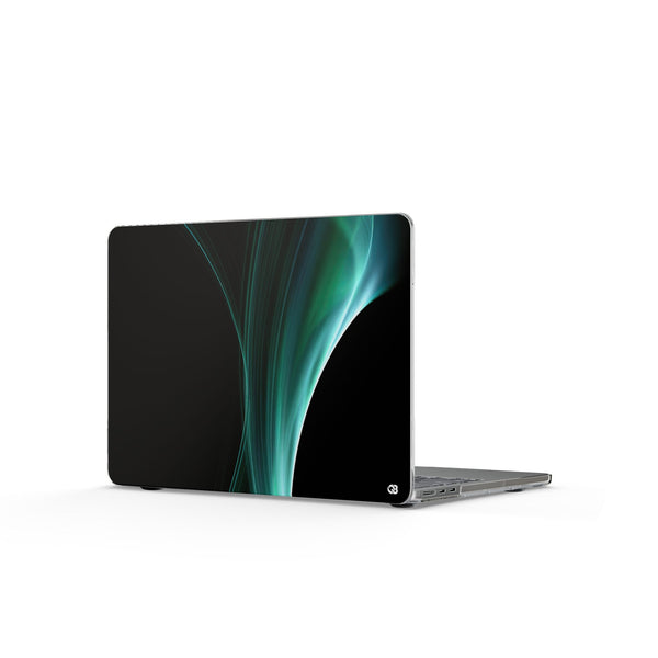 Emerald Lumen · Clear Hard Case for MacBook · Green