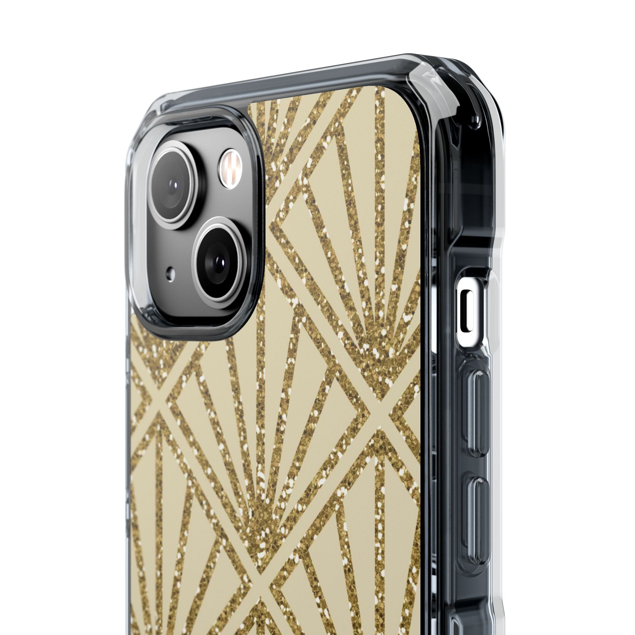 Gold Diamant Strahlen iPhone 14 Case - Impact
