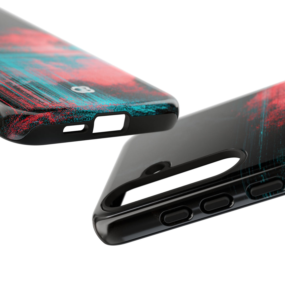 Digital Signal Drift · Tough Phone Case for Samsung · Black