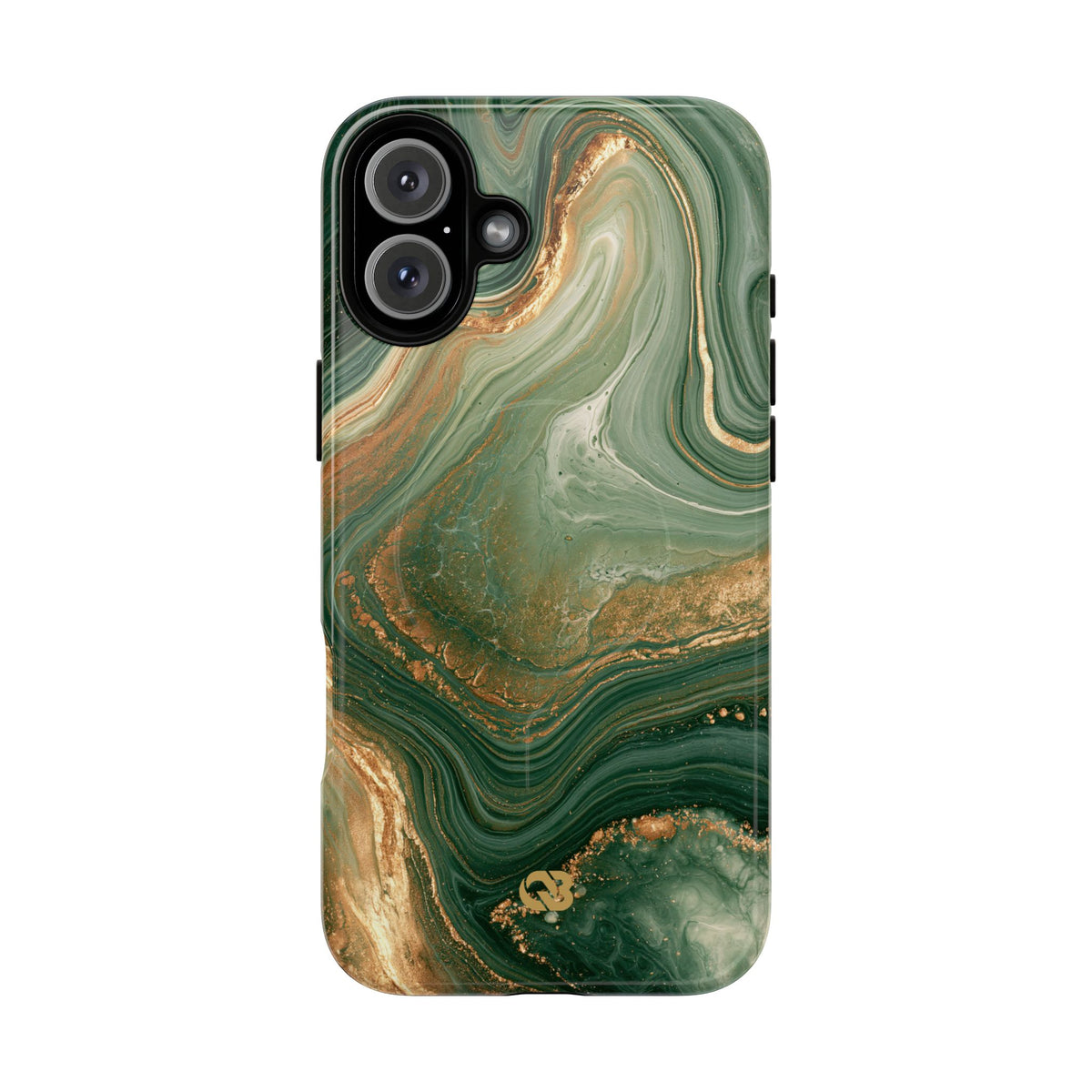 Jade Suminagashi · Tough 2.0 Magnetic Phone Case for iPhone · Green