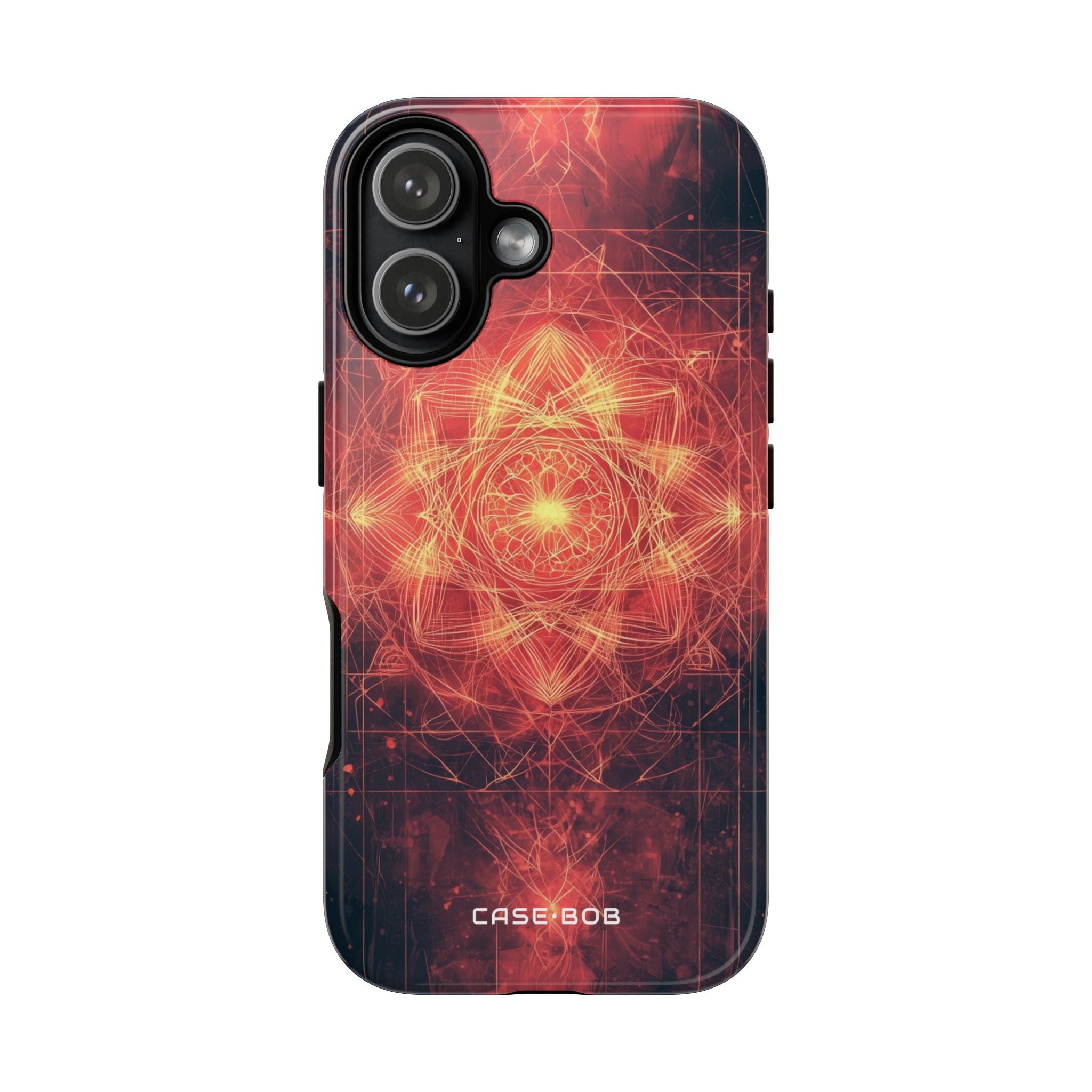 Radiant Mandala iPhone 17 Case - Tough - CASE•BOB