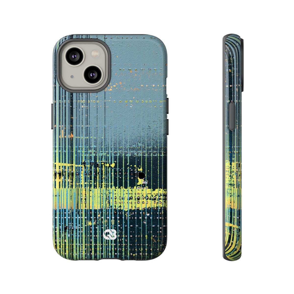 Acid Raster Circuit · Tough Phone Case for iPhone · Teal