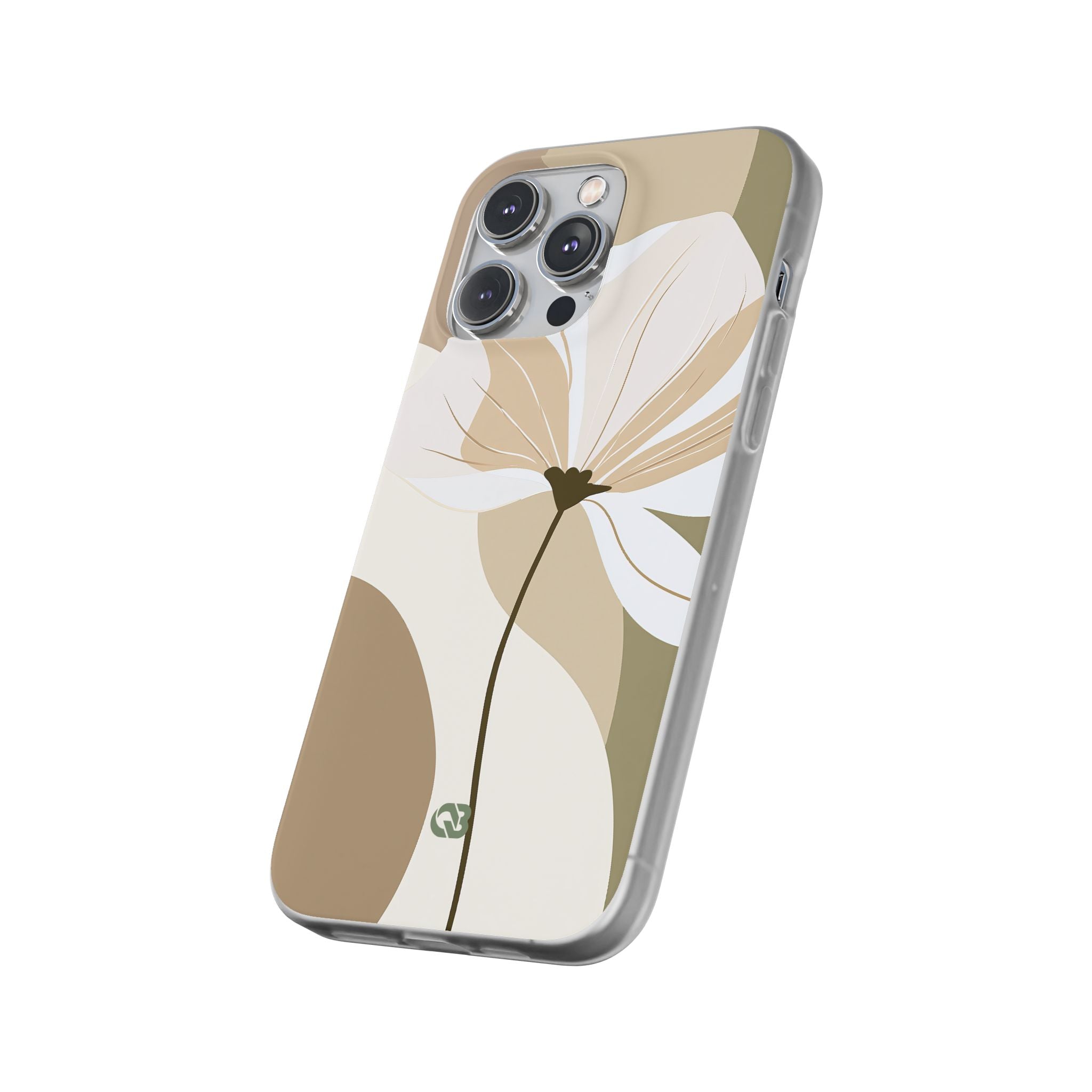 Beige Lite Phone Case for iPhone - Sage Linen Magnolia