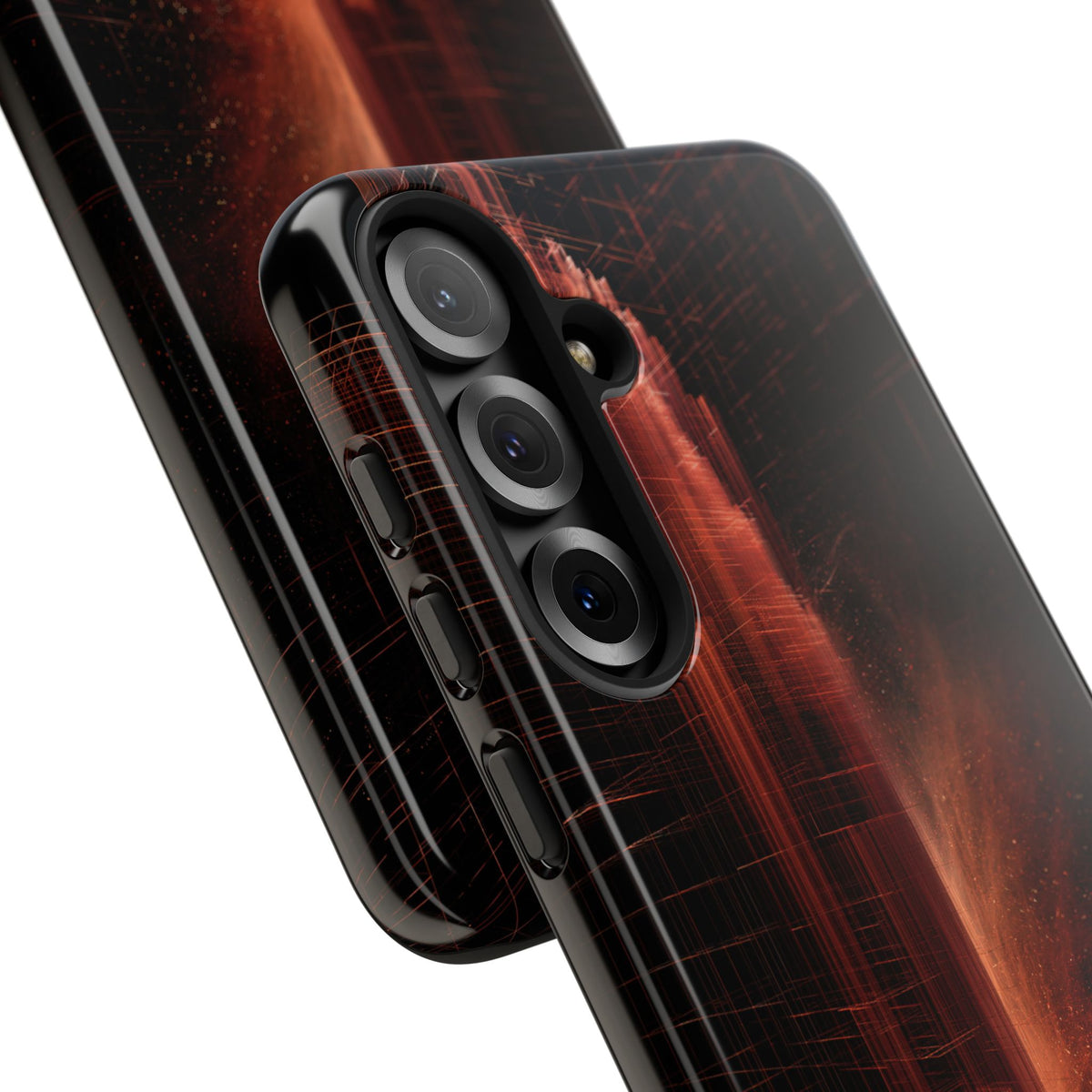 Luminous Monolith · Tough Phone Case for Samsung · Black