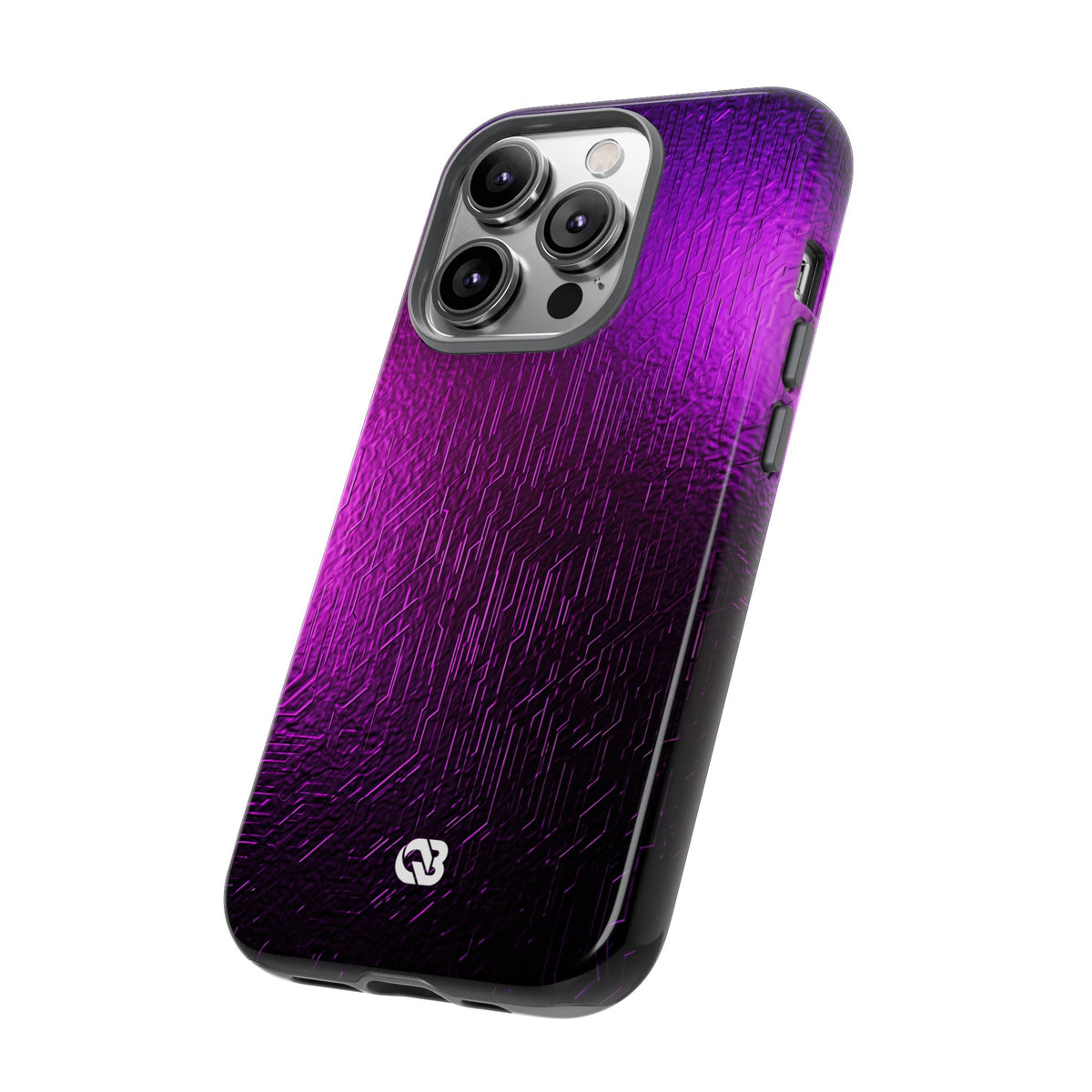 Violet Cyber Circuit · Tough Phone Case for iPhone · Purple