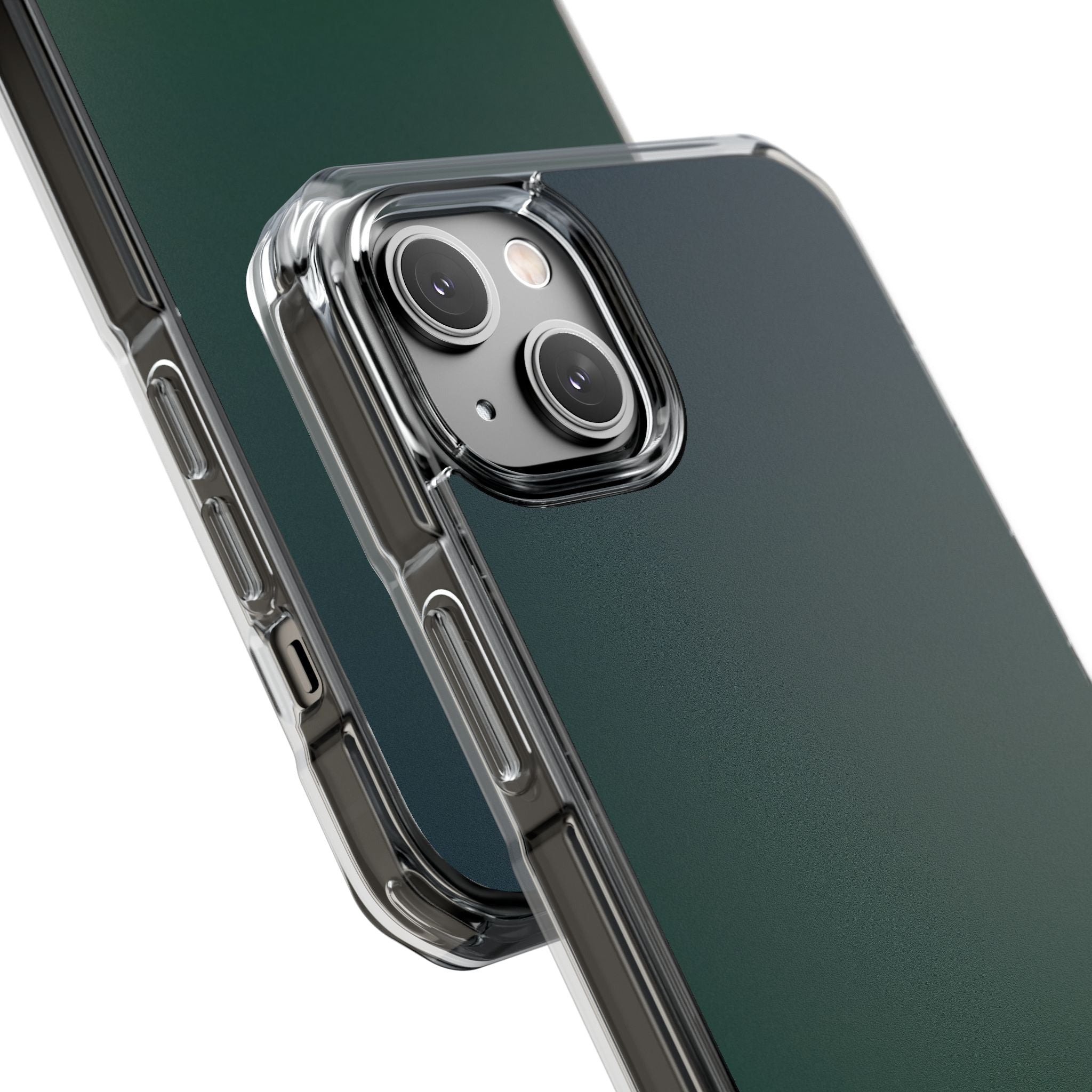 Green Impact MagSafe Phone Case for iPhone - Midnight Pine Horizon
