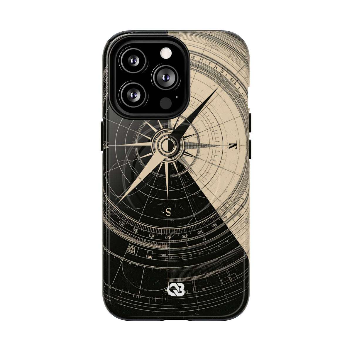 Orbital Meridian · Tough 2.0 Magnetic Phone Case for iPhone · Black