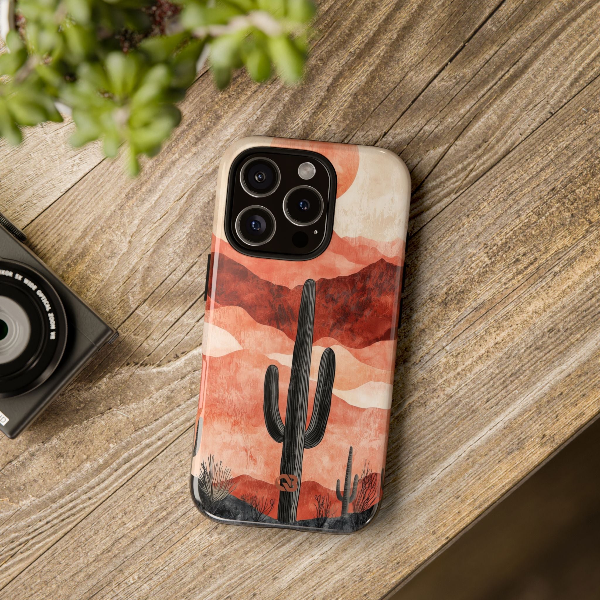 Terracotta Desert Sun · Tough Phone Case for iPhone