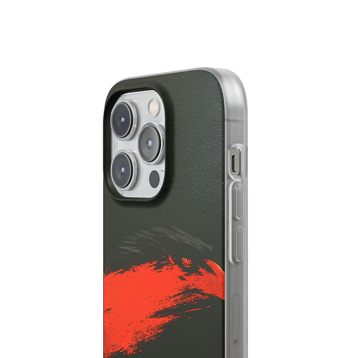 Crimson Raptor Noir · Lite Phone Case for iPhone · Black