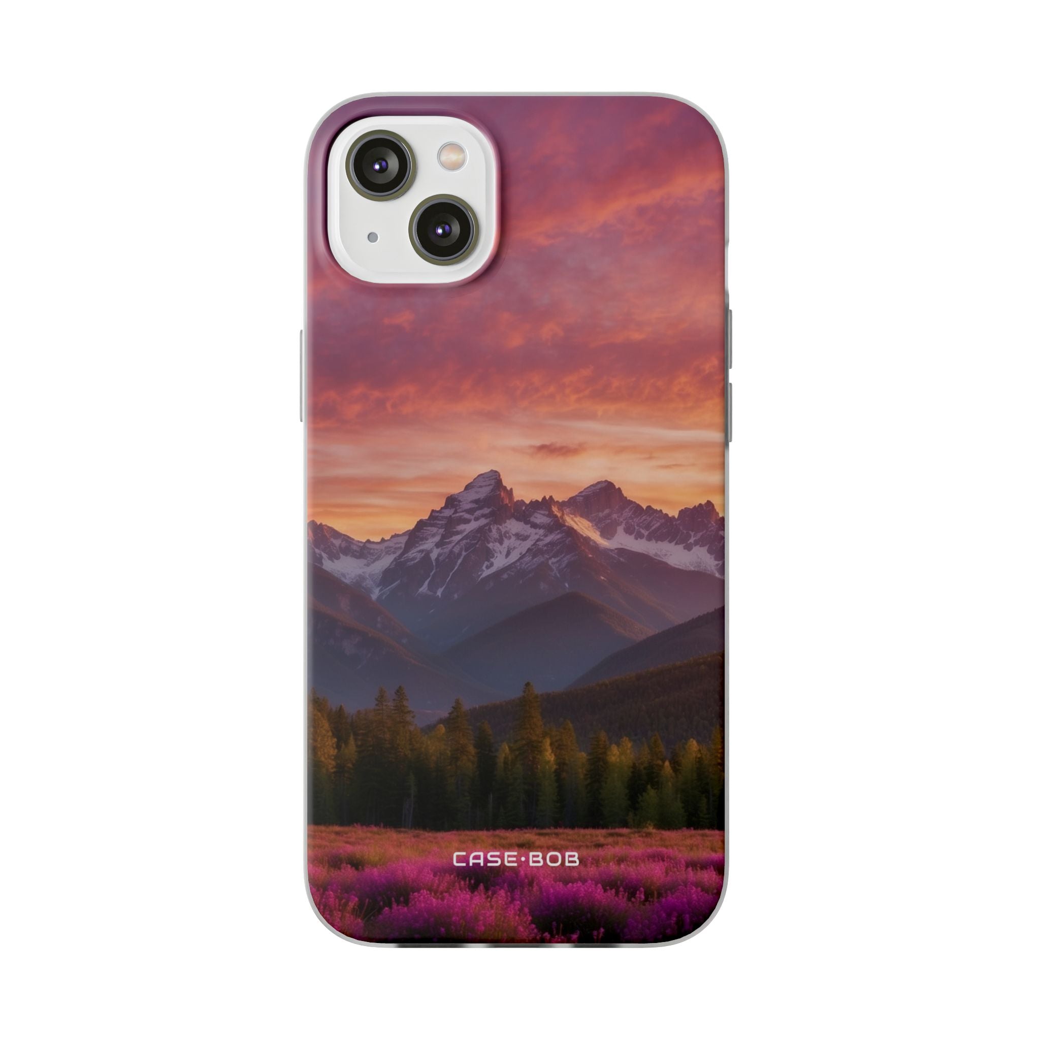 Snowcap Bloom iPhone 14 Plus Case - Soft