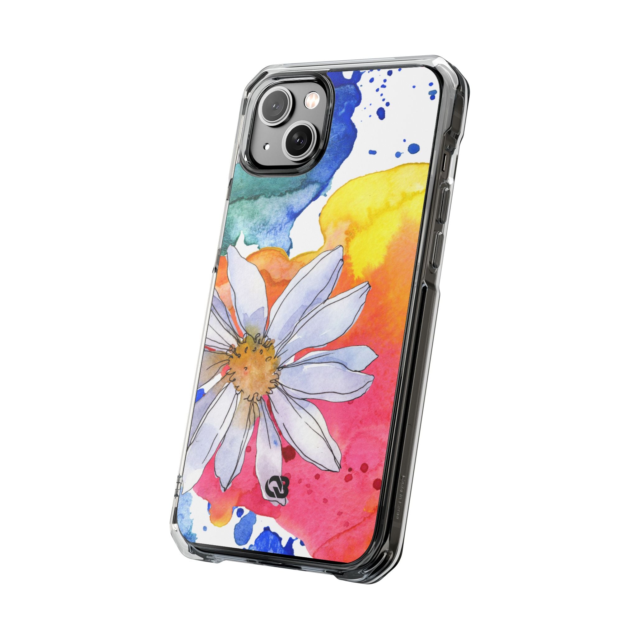 Vivid Bloom Splatter · Impact Phone Case for iPhone · Magsafe