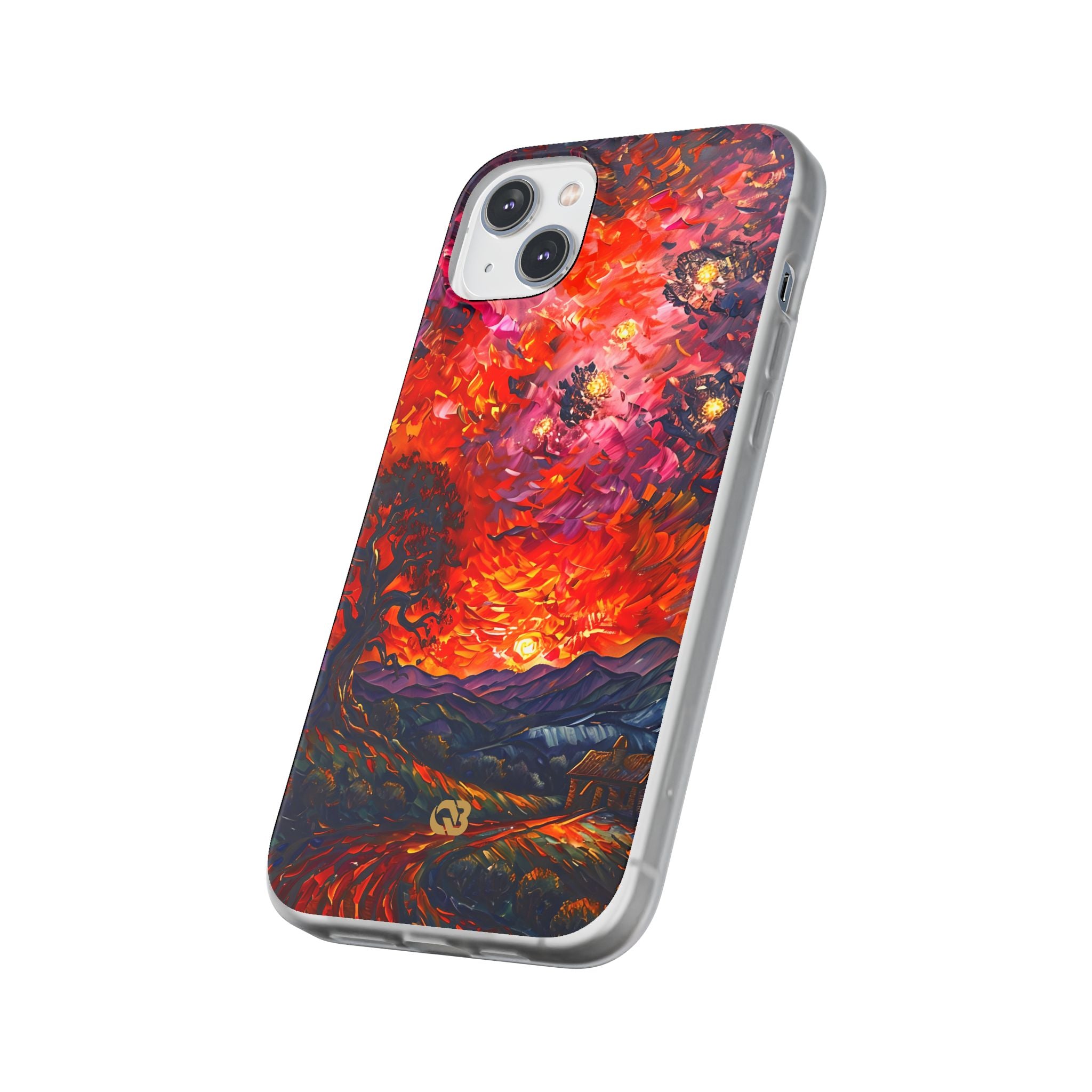 Molten Sky Tree · Soft Handyhülle für iPhone