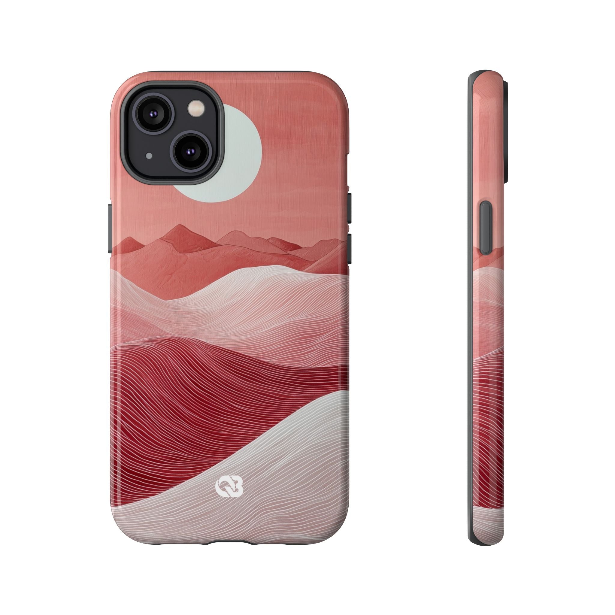 Crimson Dune Horizon · Tough Phone Case for iPhone