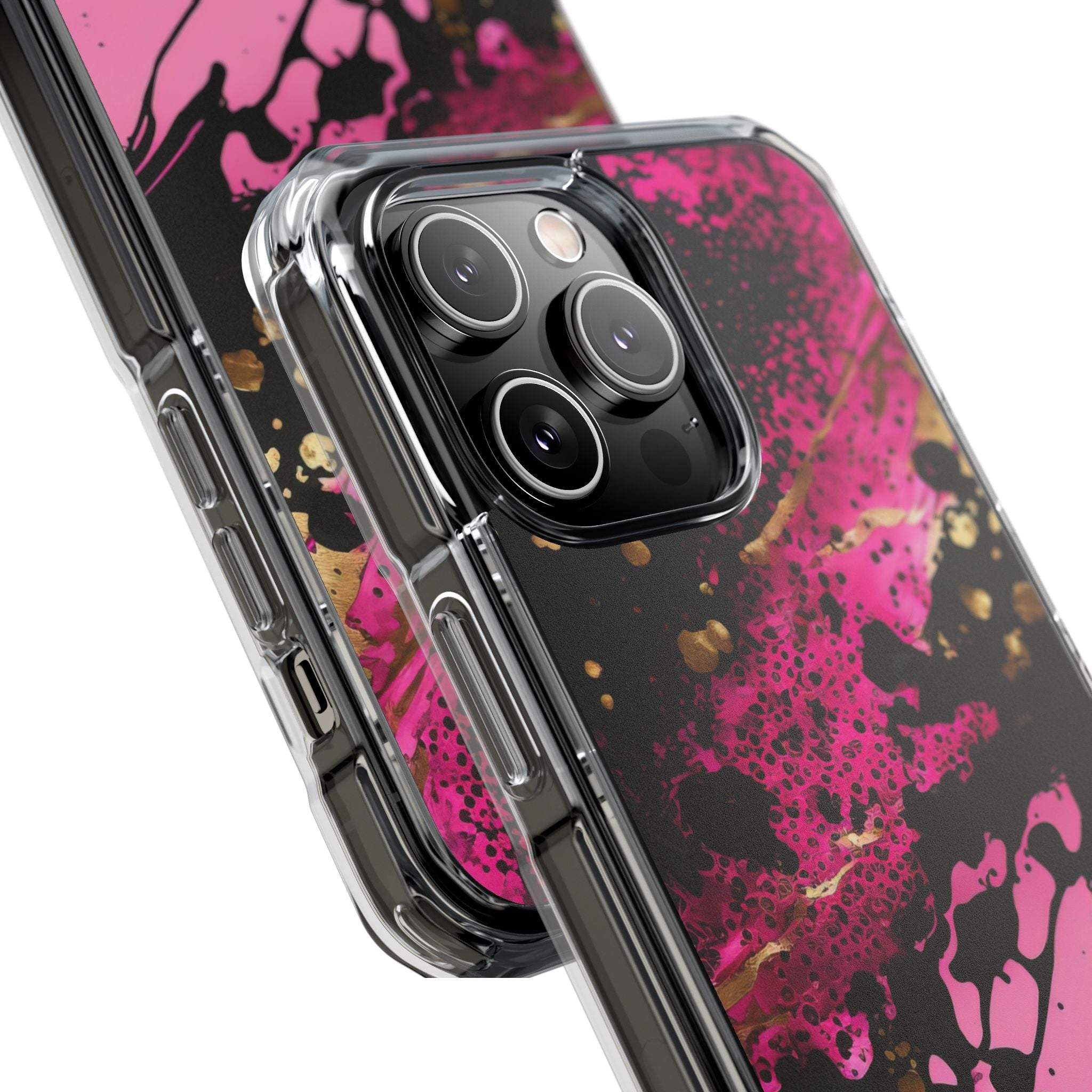 Magenta Liquid Gold · Impact Capa para iPhone · Magsafe
