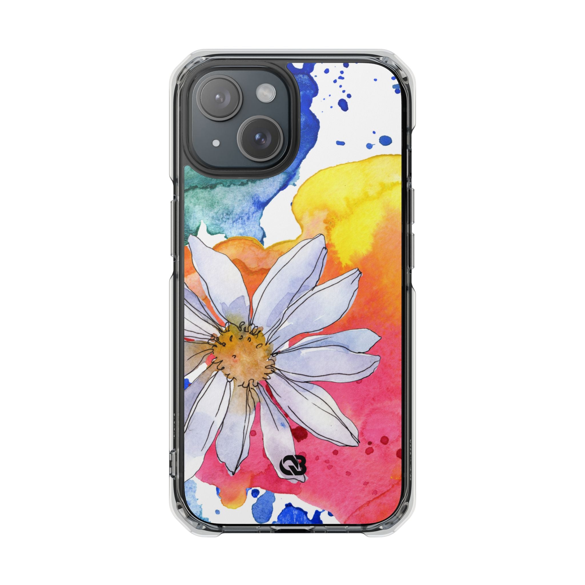 Vivid Bloom Splatter · Impact Phone Case for iPhone · Magsafe