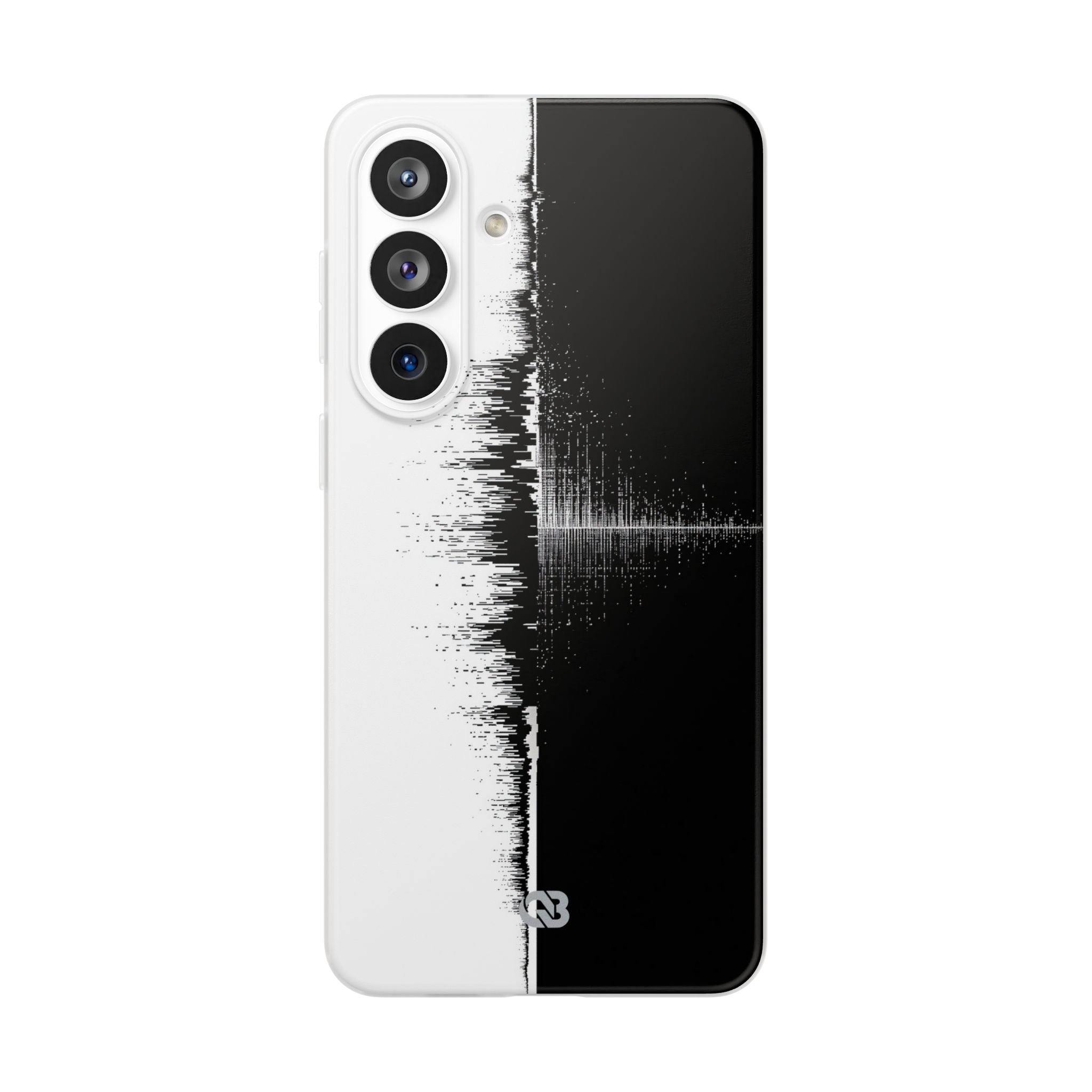 Black Lite Phone Case for Samsung - Static Signal Split