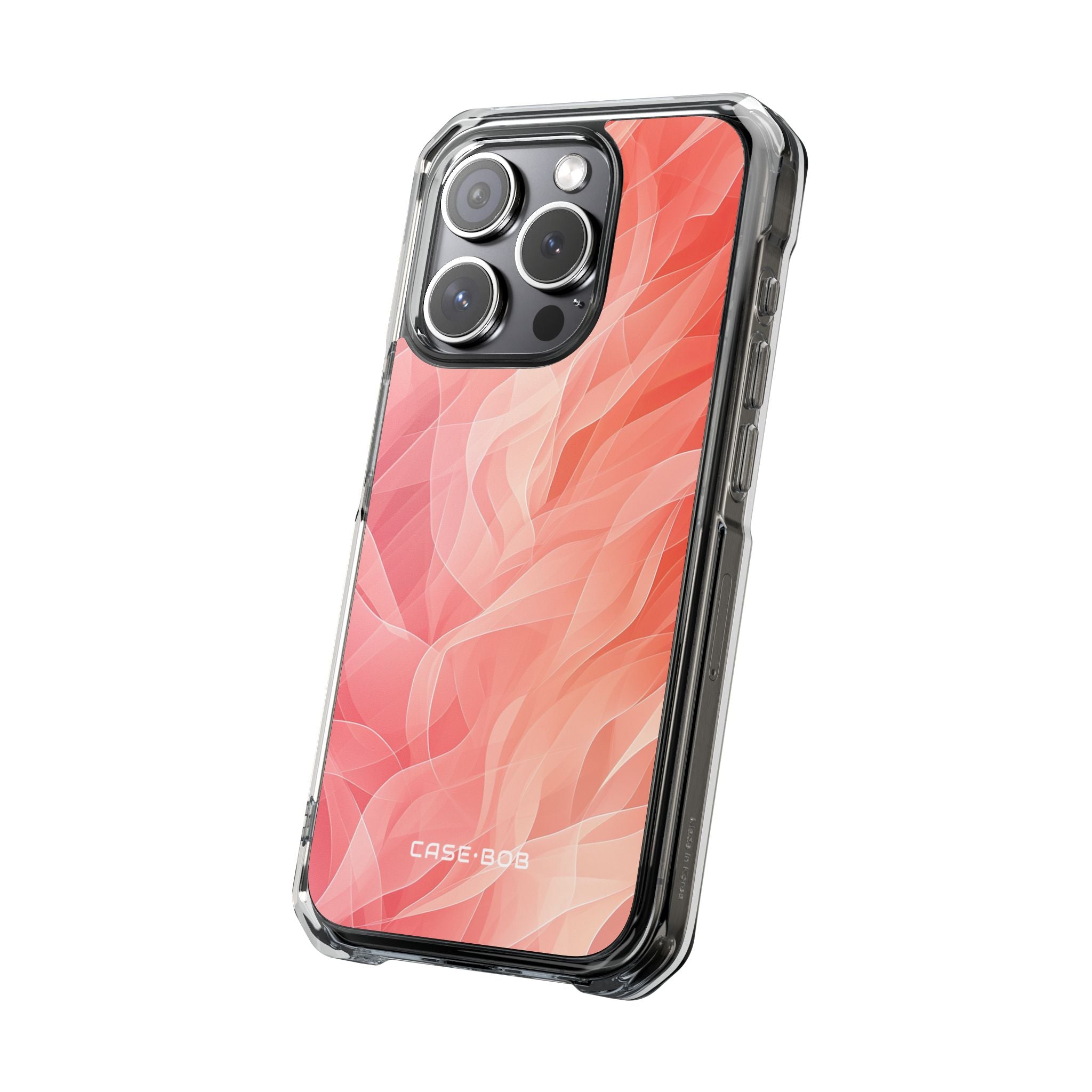 Peach Wave Drift iPhone 15 Pro Case - Impact
