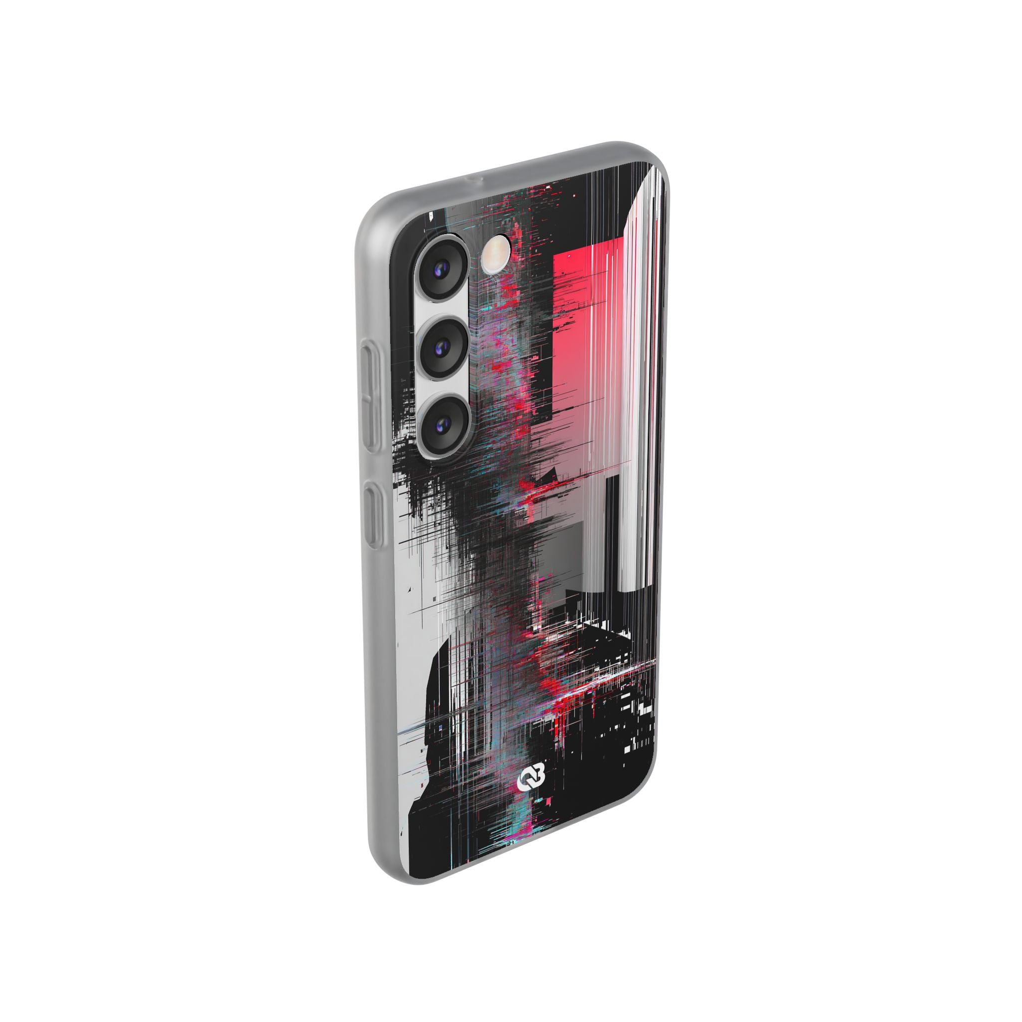 Black Lite Phone Case for Samsung - Crimson Data Leak