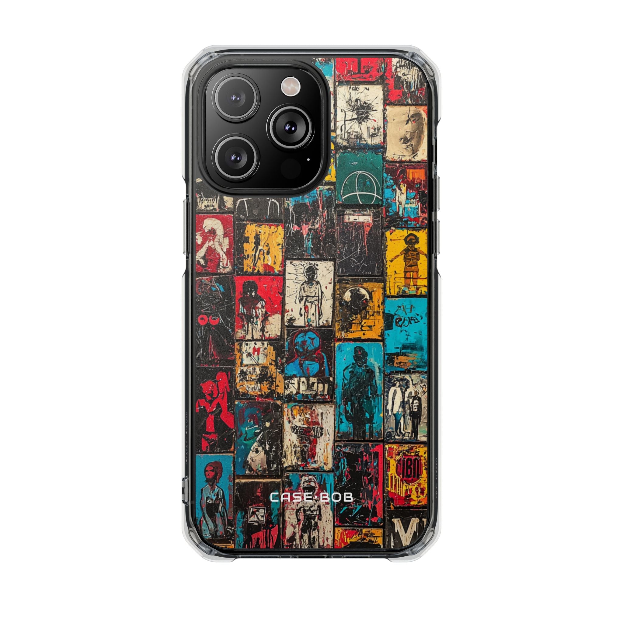 Figured Grid iPhone 14 Pro Max Case - Impact