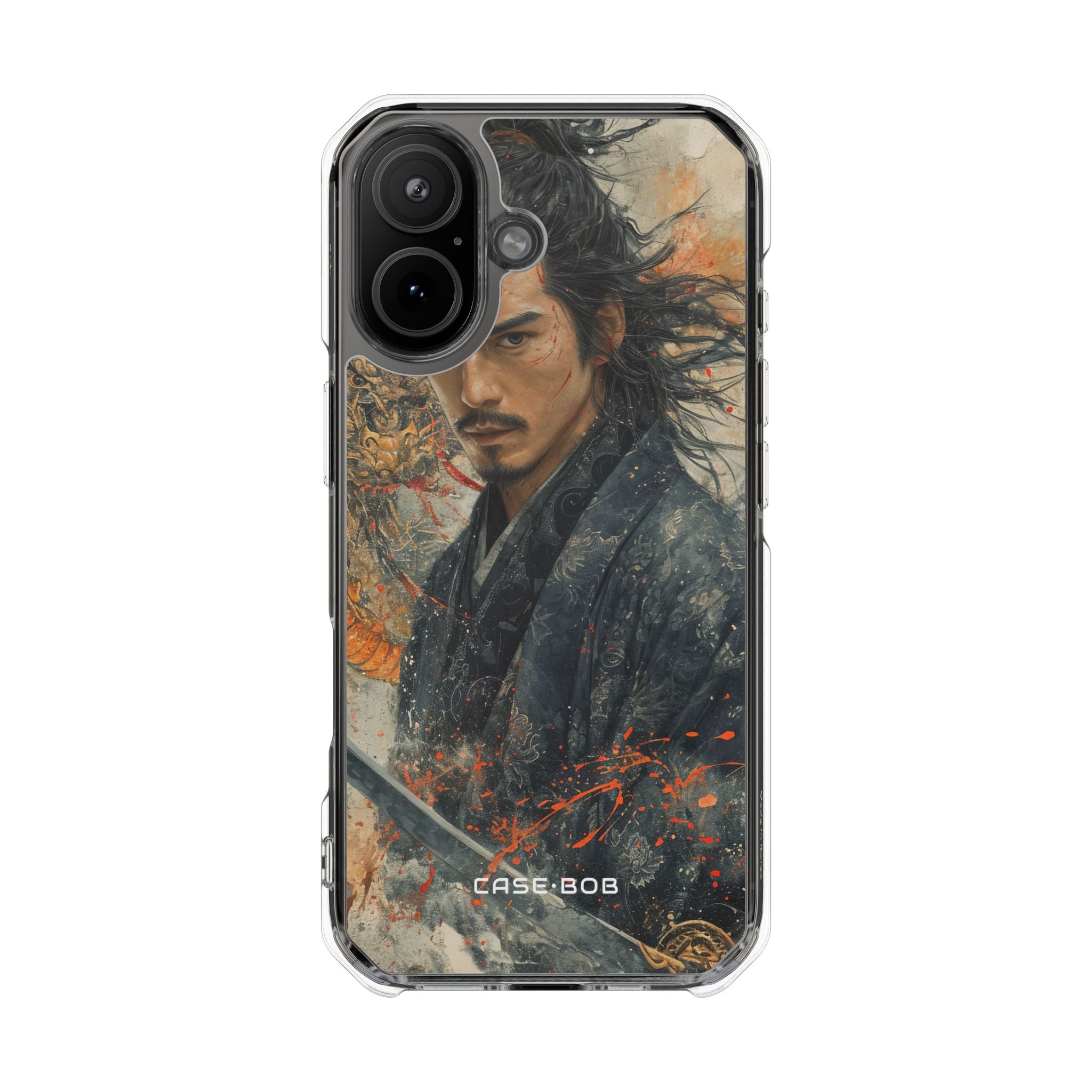 Samurai Dragonfire iPhone 17 Cover - Impact