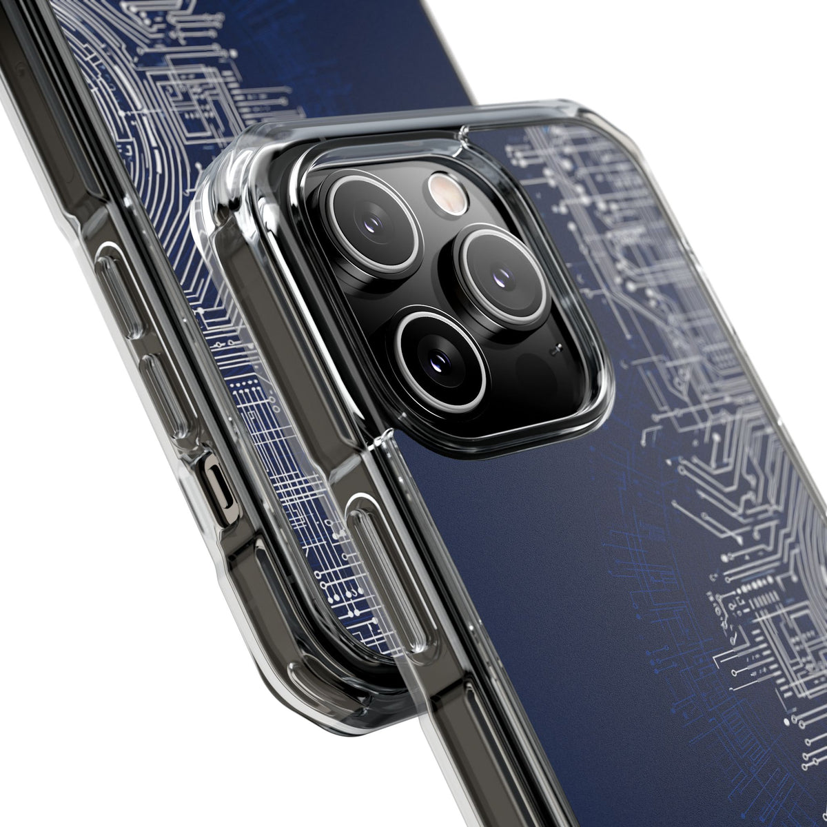 Blue Impact MagSafe Phone Case for iPhone - Cobalt Circuit Logic