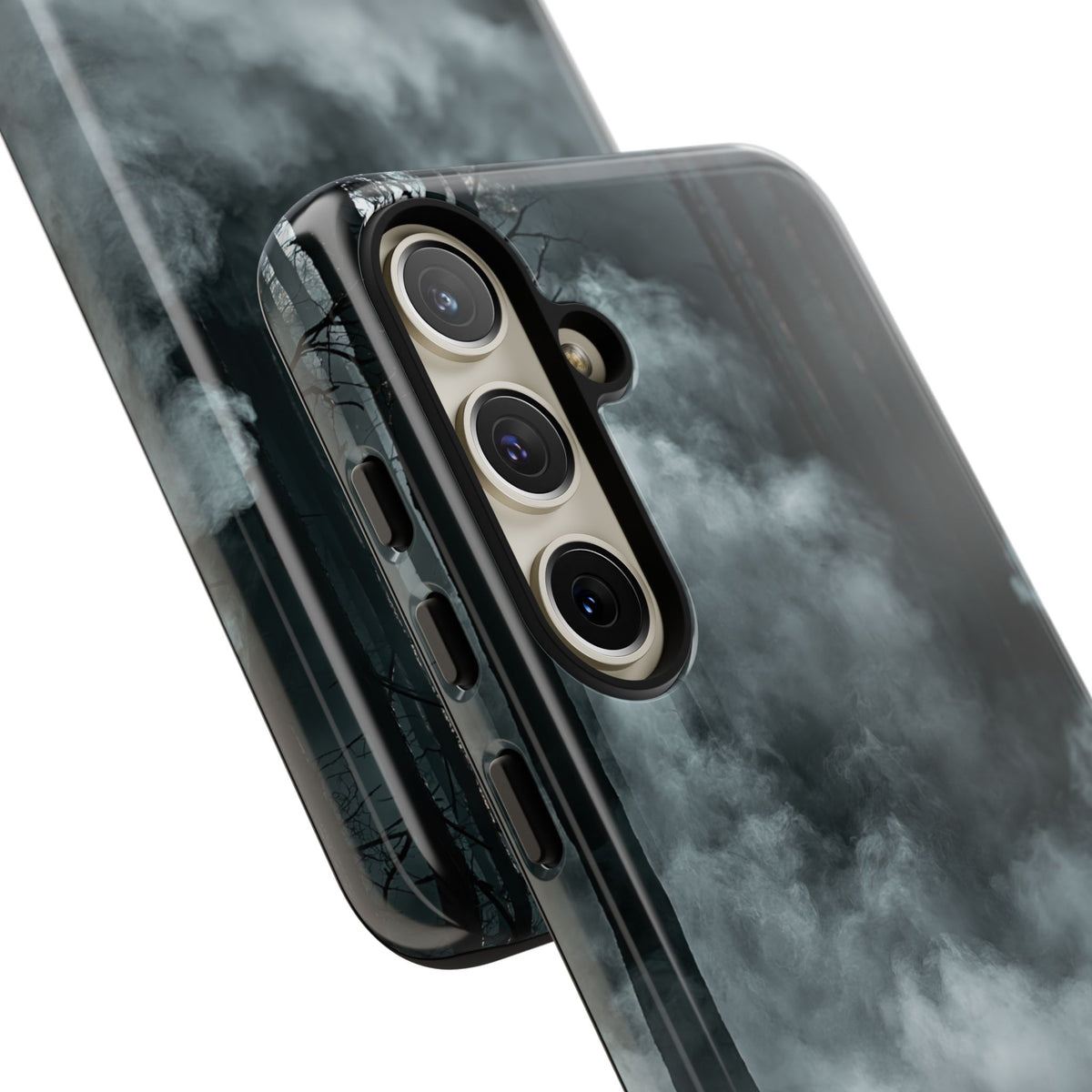 Shadowed Pine Mist · Tough Phone Case for Samsung · Black