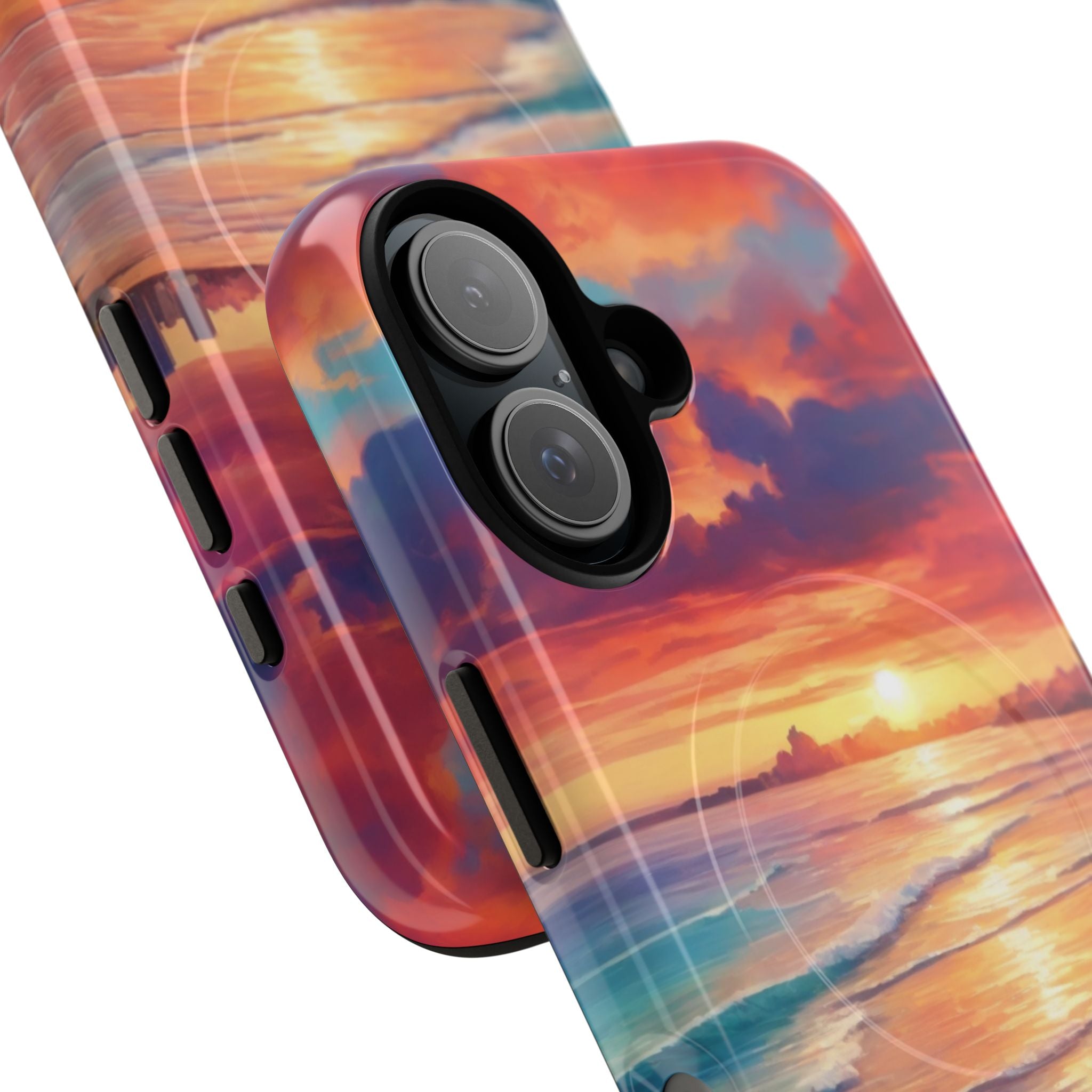 Crimson Shore Horizon · Tough+ Phone Case for iPhone · Magsafe