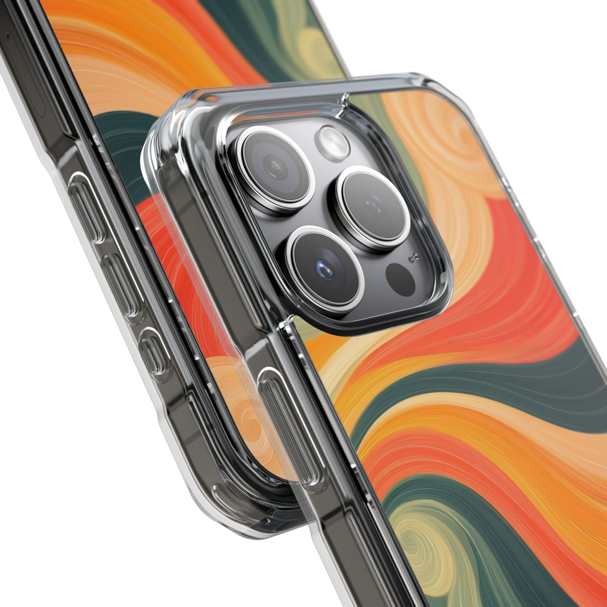 Swirling Ember iPhone 15 Pro Case - Impact