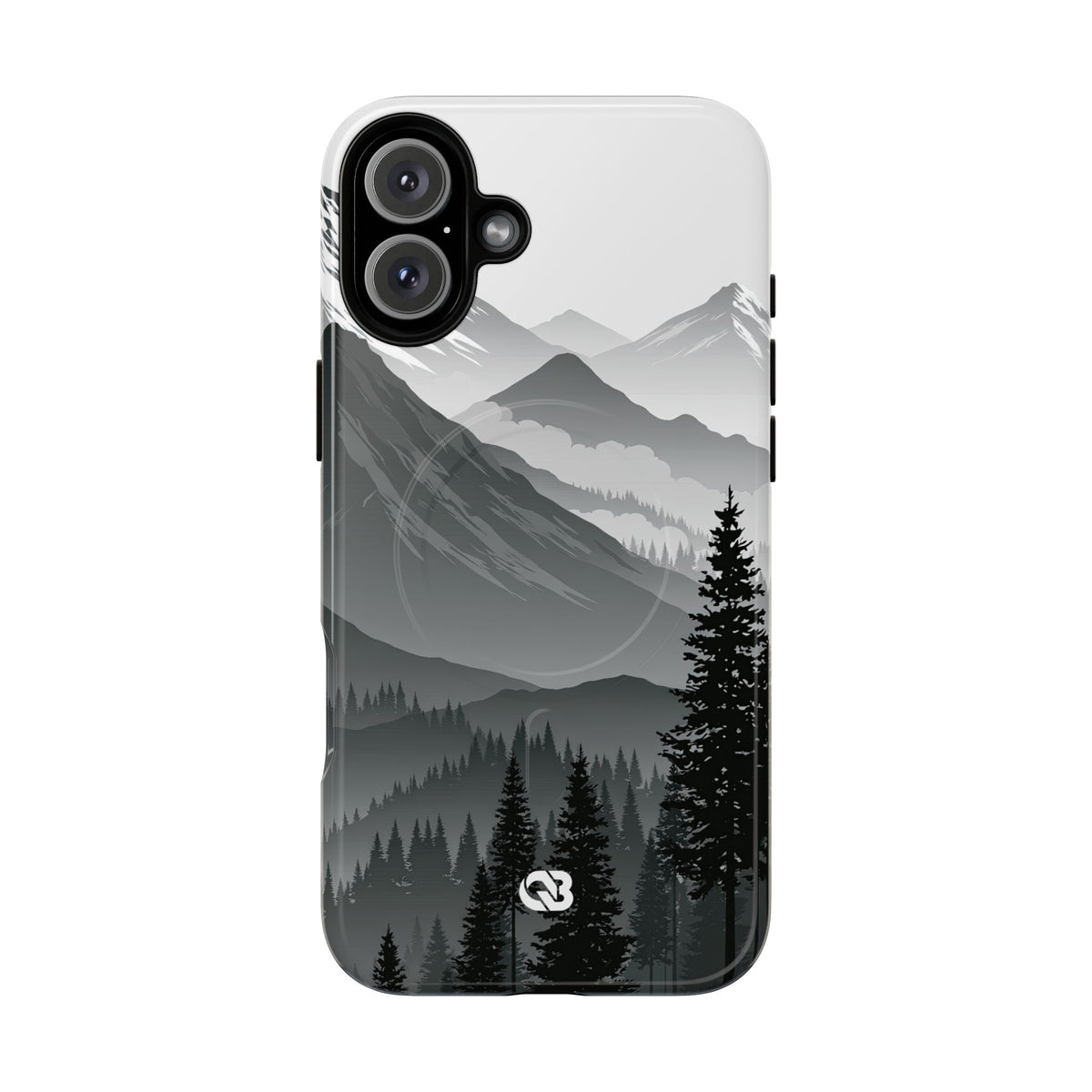 Alpine Horizon · Tough 2.0 Magnetic Phone Case for iPhone · Black