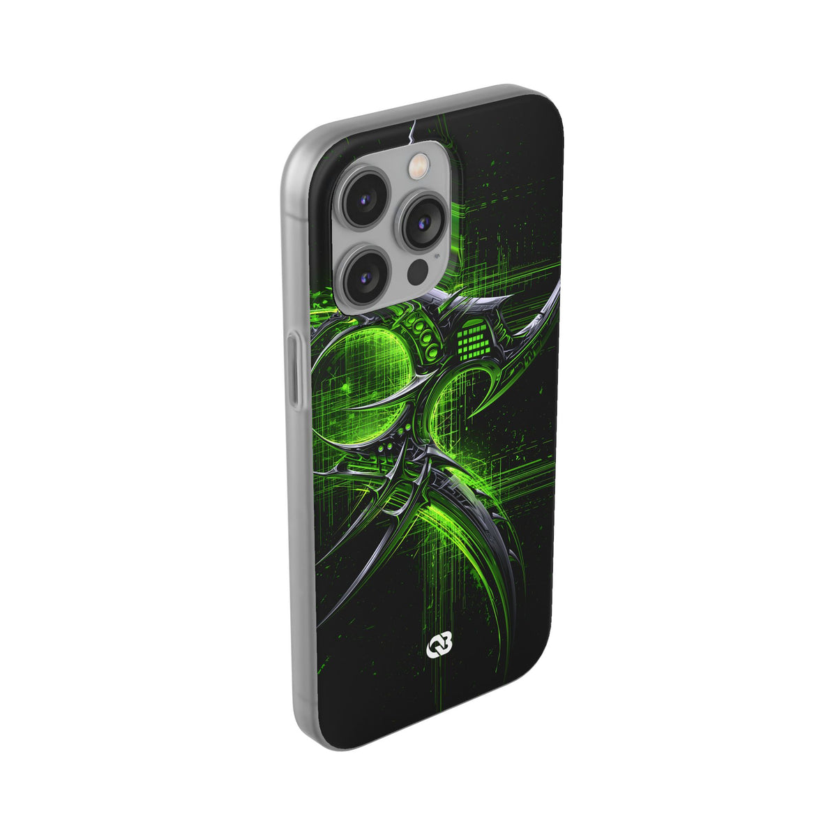 Cyber Sigil Grid · Lite Phone Case for iPhone · Green