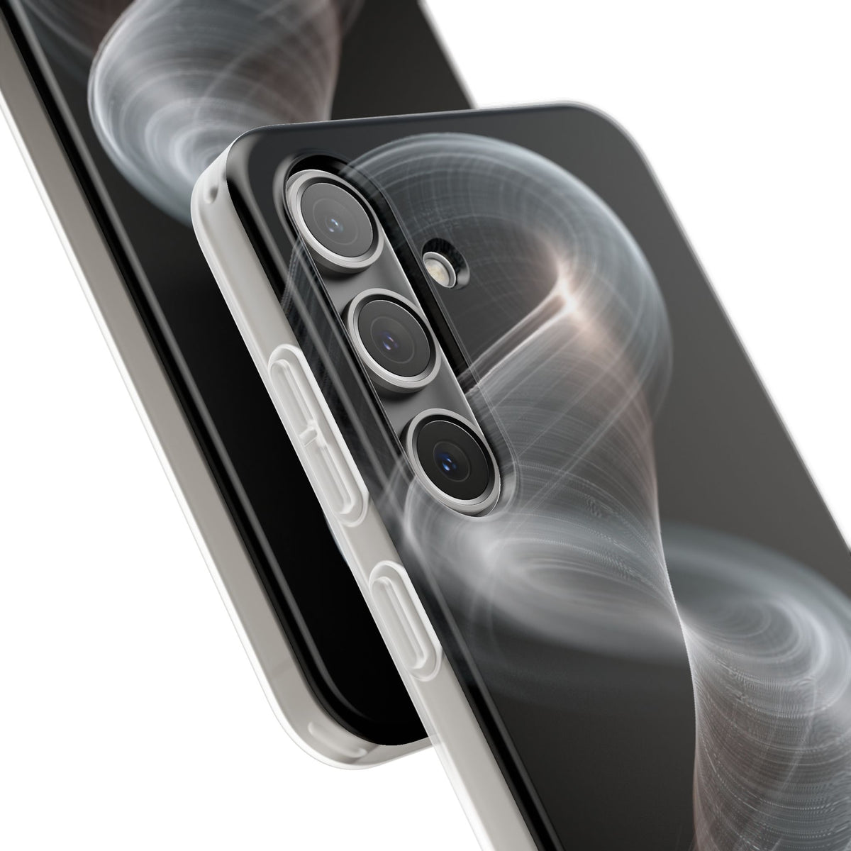Luminous Vortex · Lite Phone Case for Samsung · Black