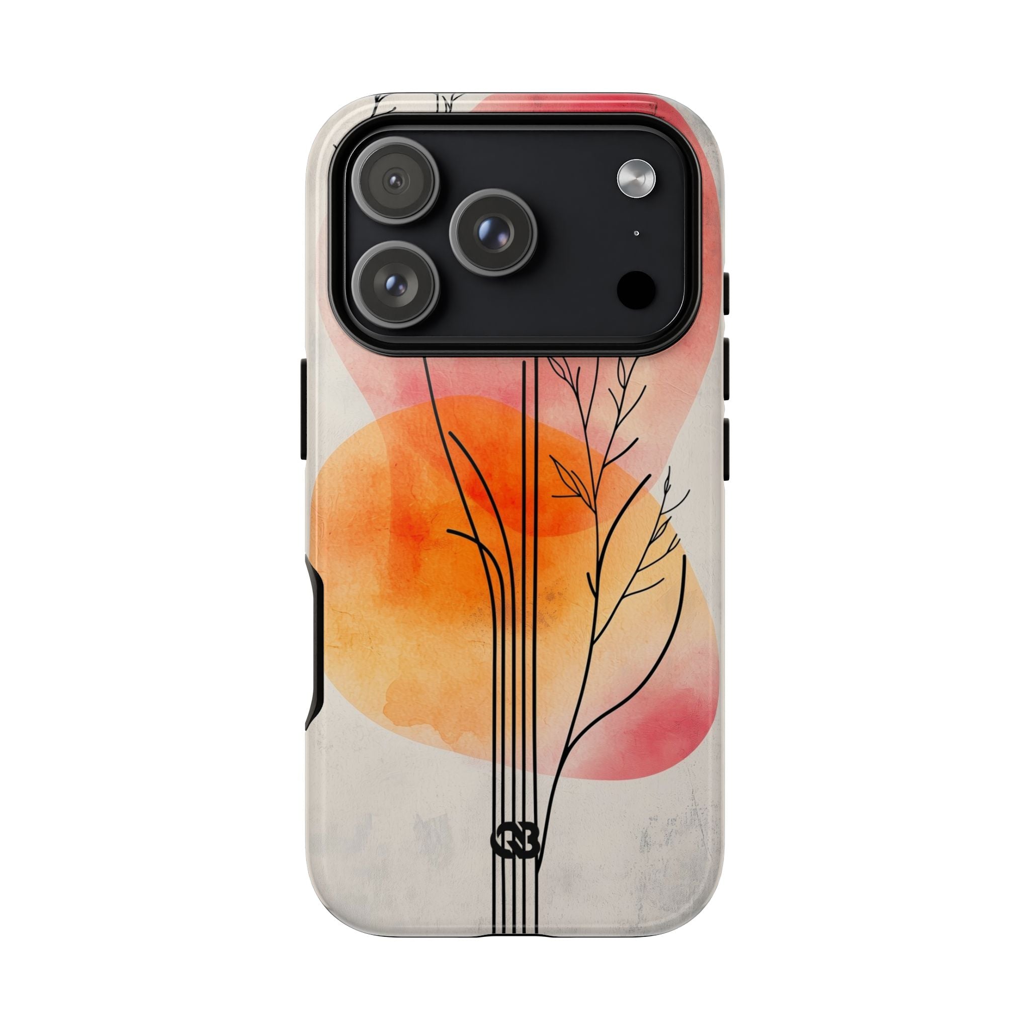 Crimson Bloom Lineage · Tough Phone Case for iPhone