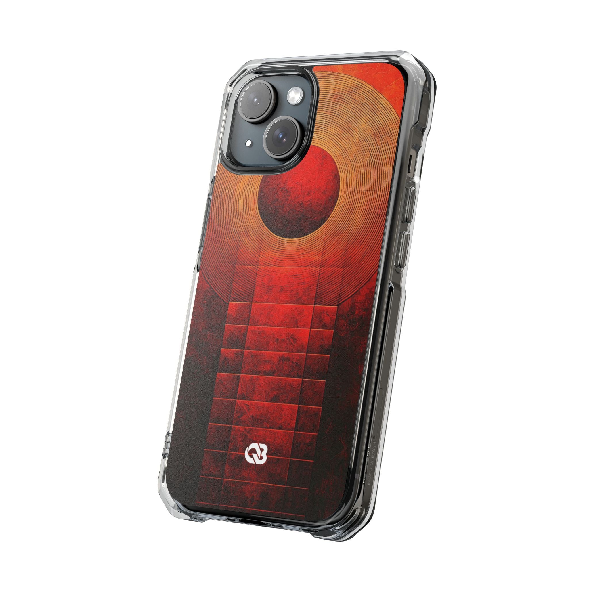Crimson Solar Halo · Impact Phone Case for iPhone · Magsafe