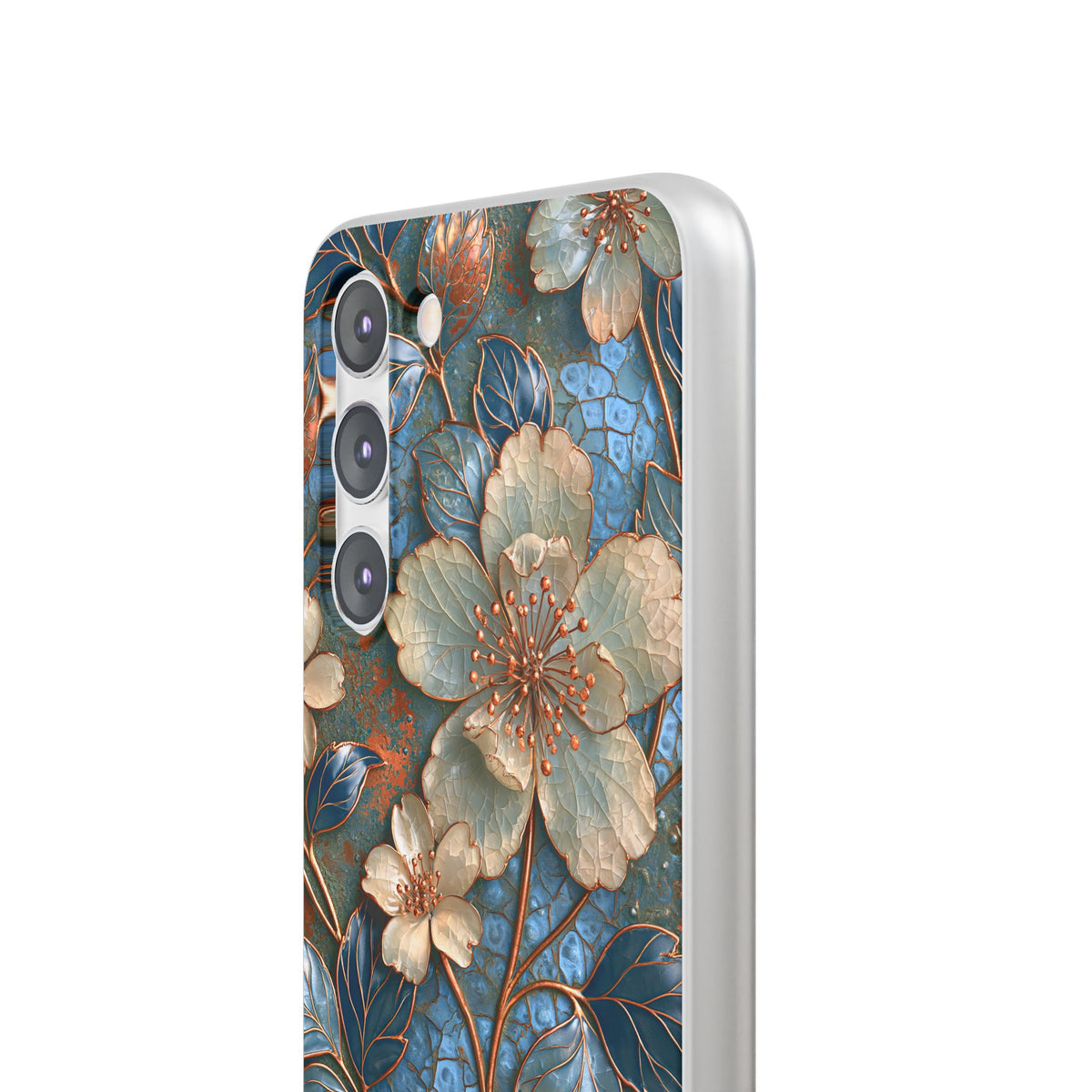 Gilded Blossom Reverie · Lite Phone Case for Samsung · Teal