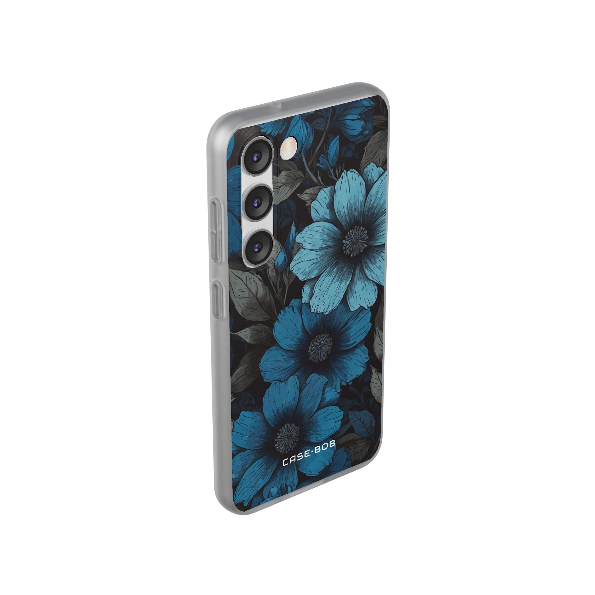 Blue Petal Radiance Samsung S23 Case - Soft