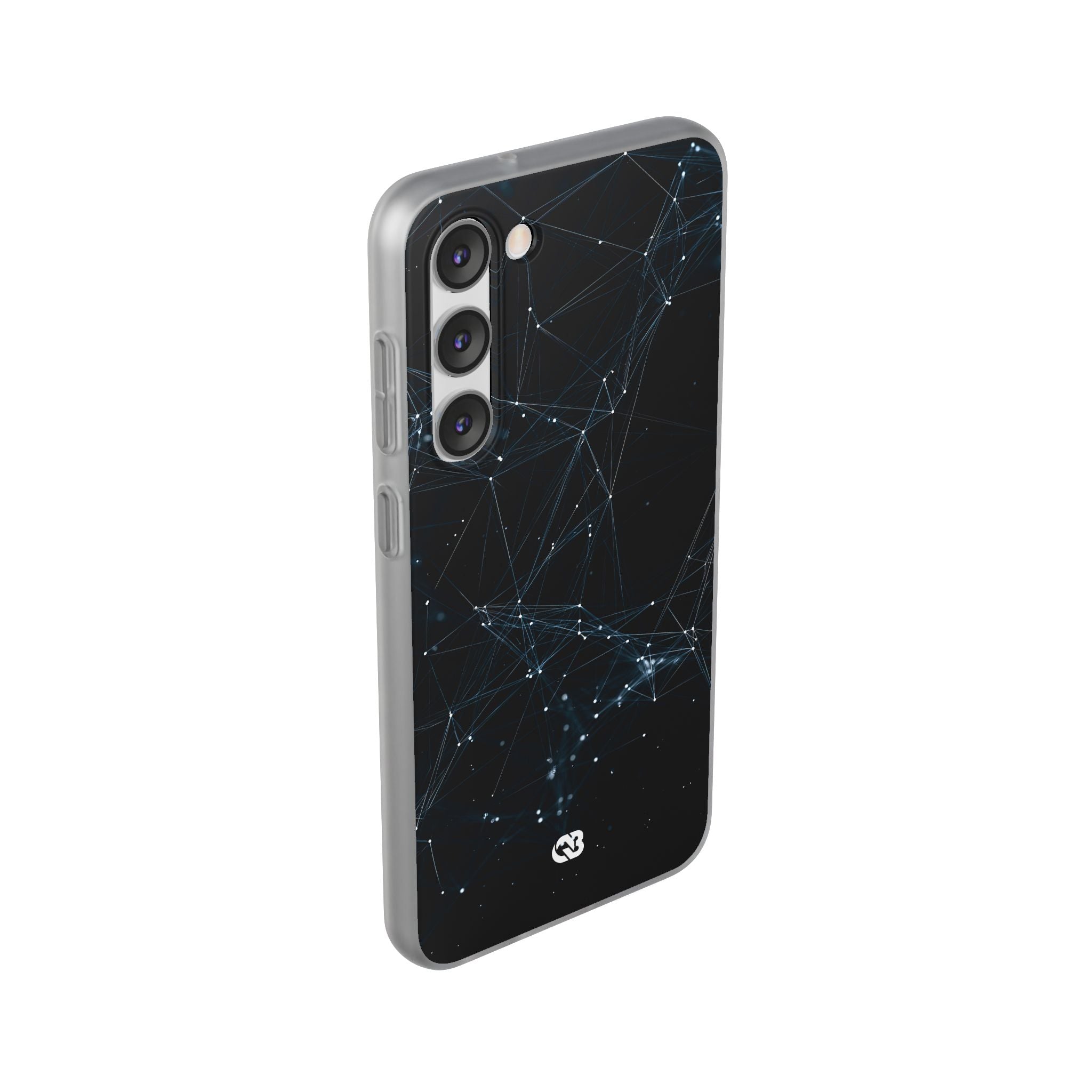 Black Lite Phone Case for Samsung - Arctic Neural Mesh