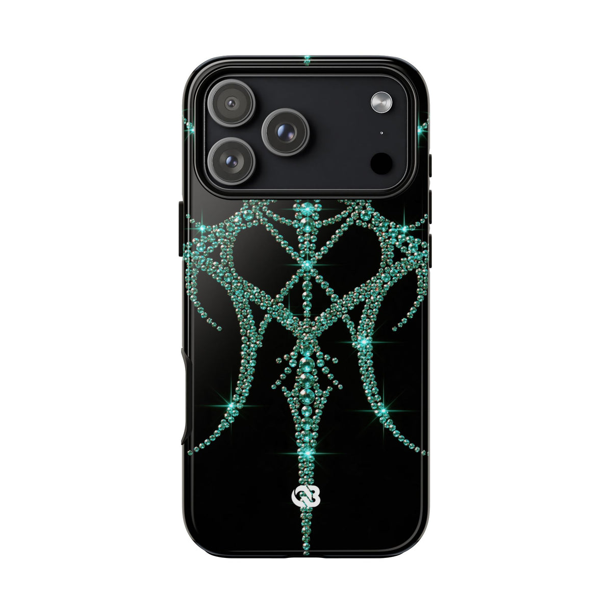 Teal Cyber Sigil · Tough Phone Case for iPhone · Teal
