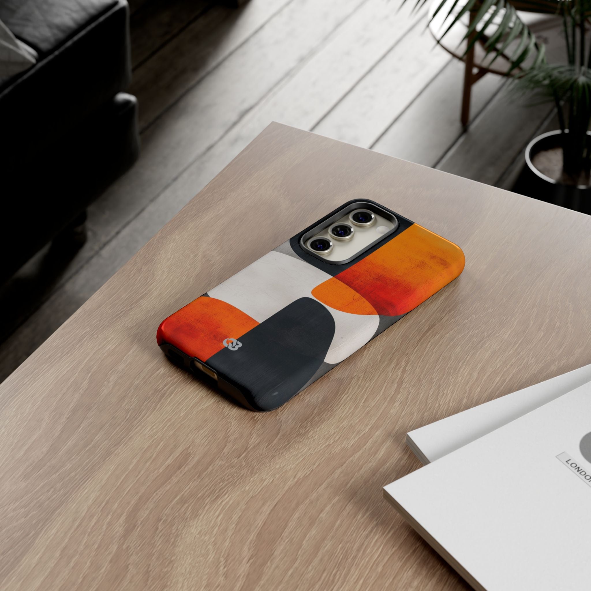Burnt Amber Flow · Tough Phone Case for Samsung
