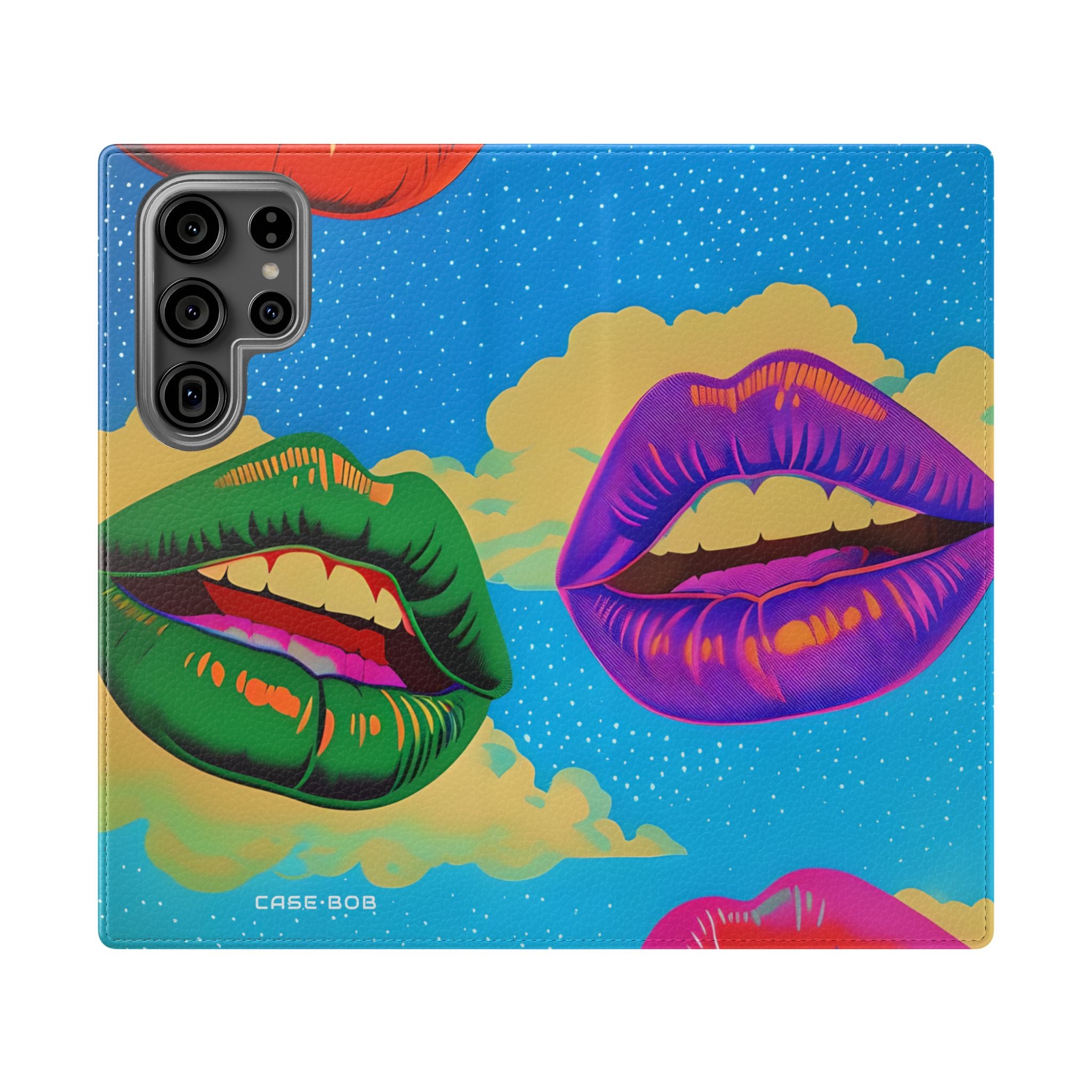 Pop Lips - Samsung S23 Ultra Case - Lompakkokotelo