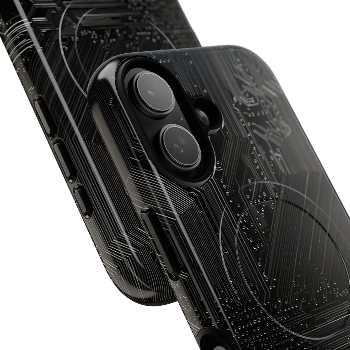 Obsidian Circuitry · Tough 2.0 Magnetic Phone Case for iPhone · Black