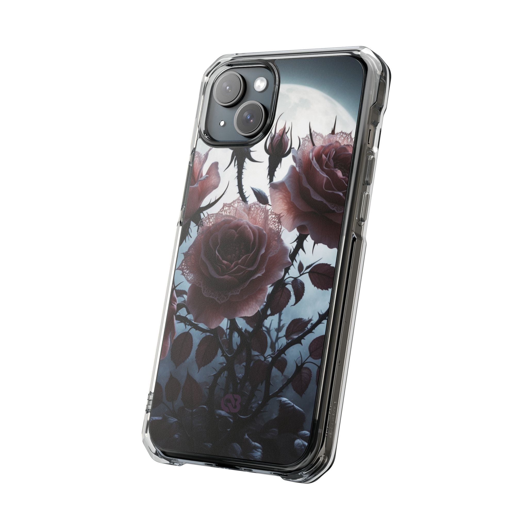 Lunar Lace Petals · Impact Coque de téléphone pour iPhone · Magsafe