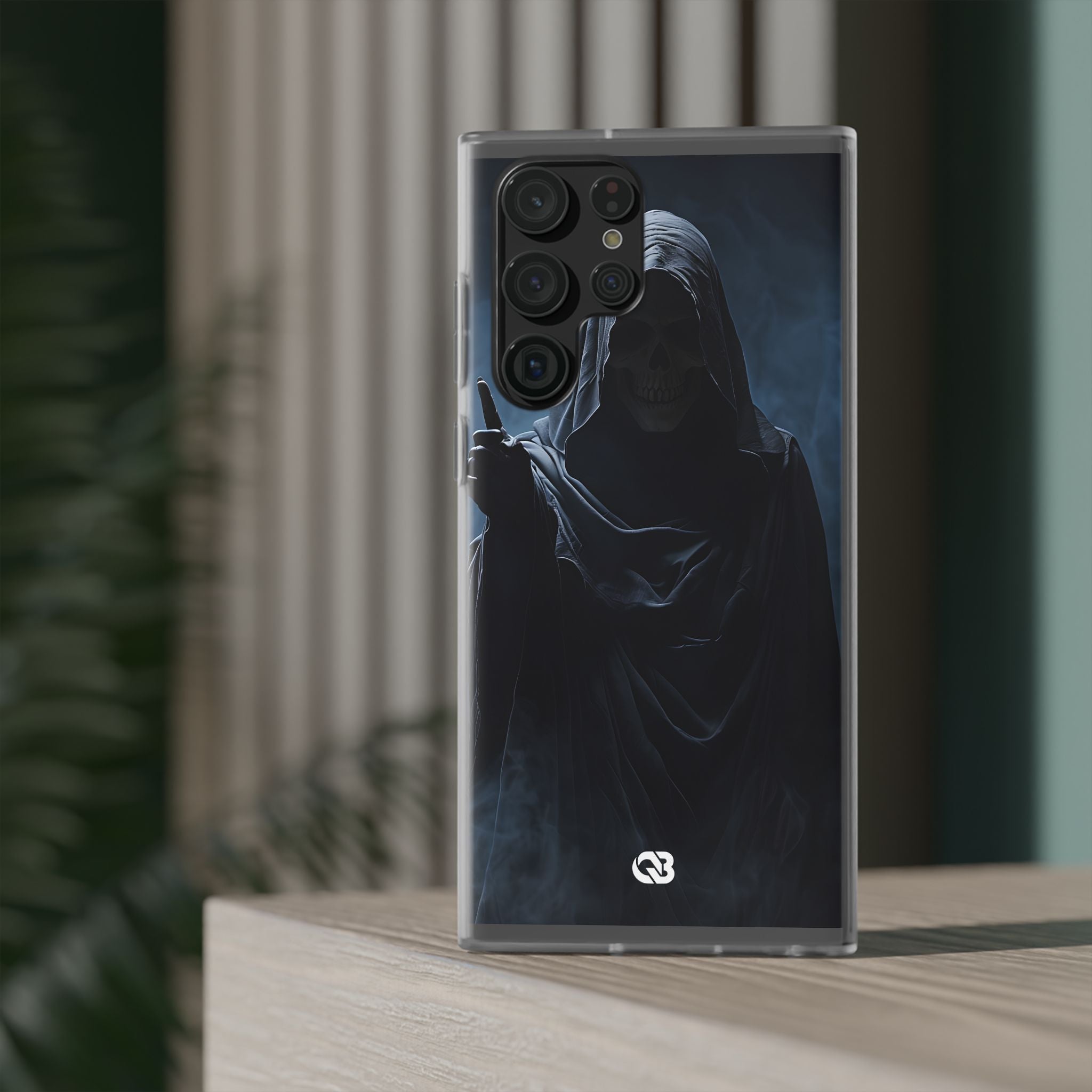 Shadow Harbinger Skull · Soft Phone Case for Samsung