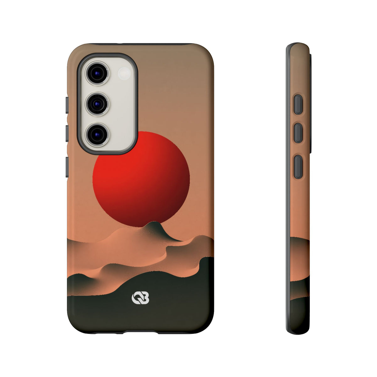 Crimson Sol Ridge · Tough Phone Case for Samsung · Red