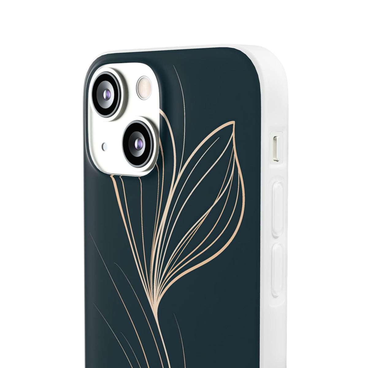 Botanical Contour · Lite Phone Case for iPhone · Teal